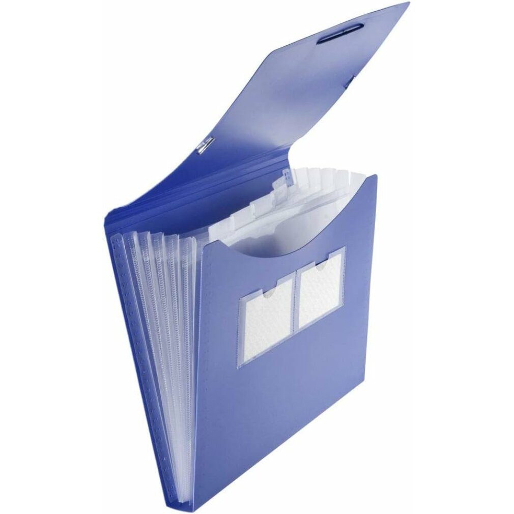 Fächermappe Fächermappe 5 Fächer blau