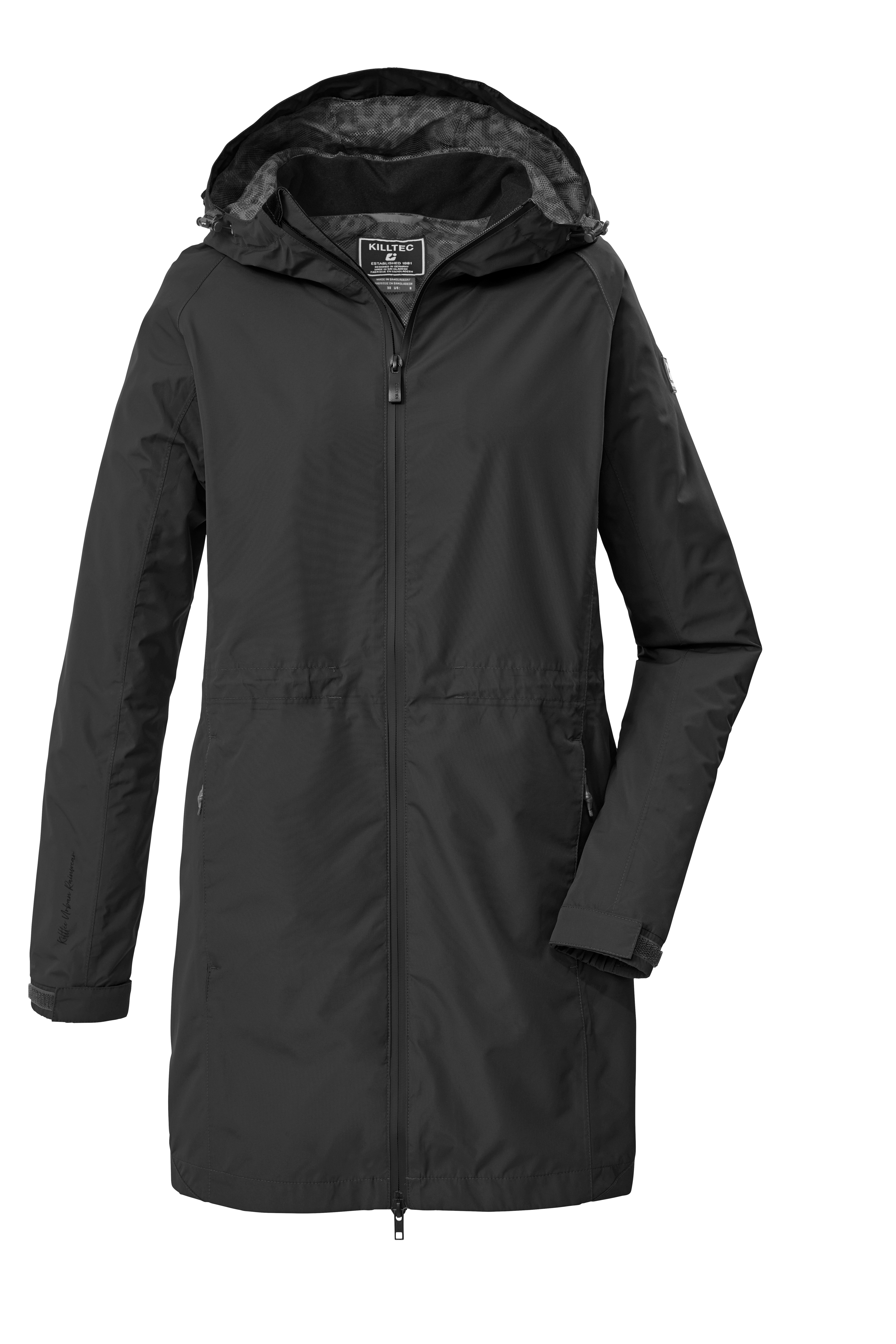 Killtec Funktionsparka KOS 35 WMN PRK mit verstellbarer Kapuze, wasserdicht, winddicht, atmungsaktiv