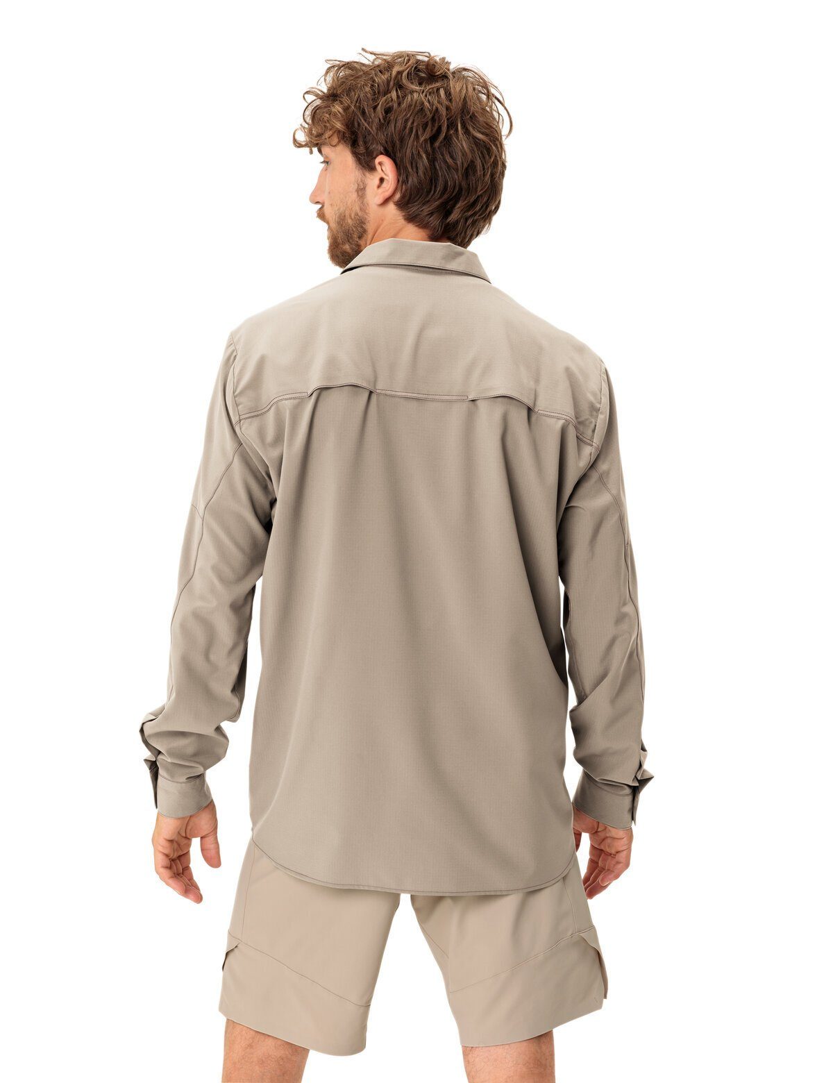 VAUDE Funktionshemd Men's Rosemoor LS Shirt II (1-tlg) atmungsaktives und pflegeleichtes Hemd