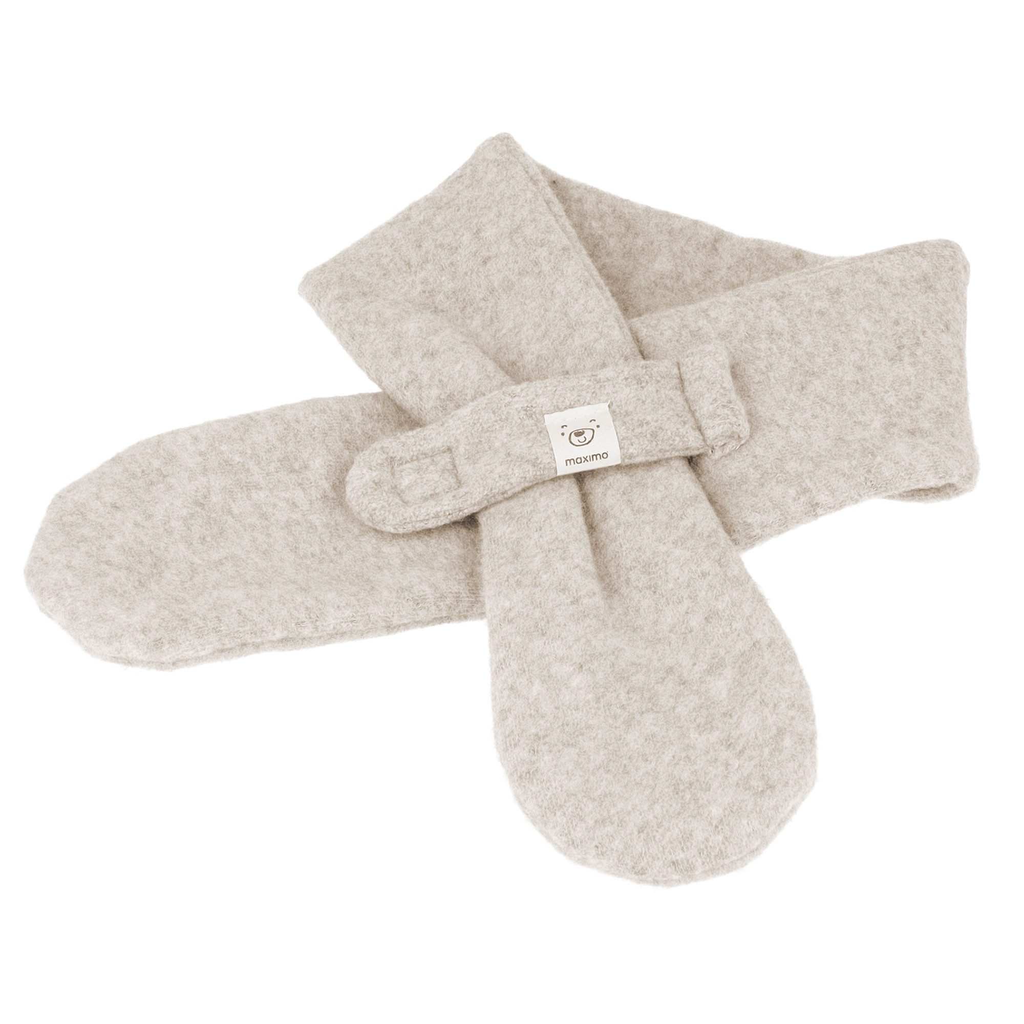 MAXIMO Schal, Baumwolle, Steckschlaufe, weich, wärmend, basic, bequem