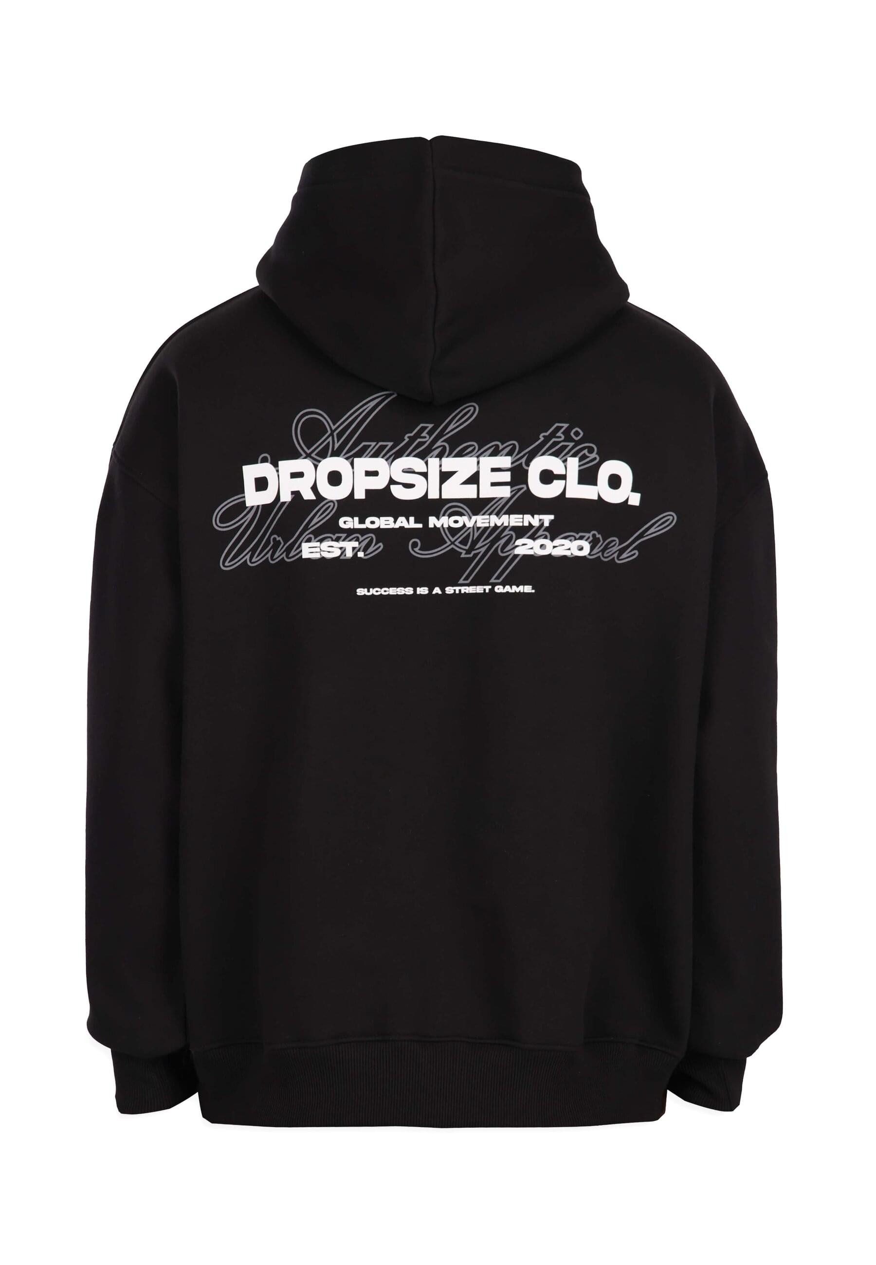 Dropsize Kapuzensweatshirt Dropsize GLOBAL MOVEMENT HOODIE (1-tlg) günstig online kaufen