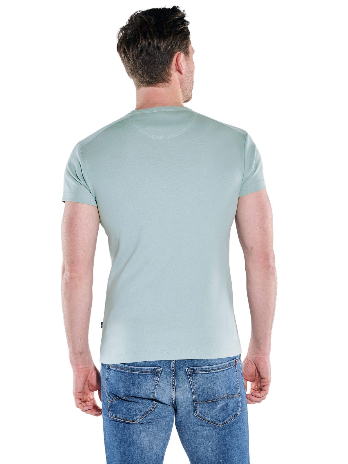Engbers T-Shirt Herren T-Shirt "My Favorite" organic, Mittelblau günstig online kaufen