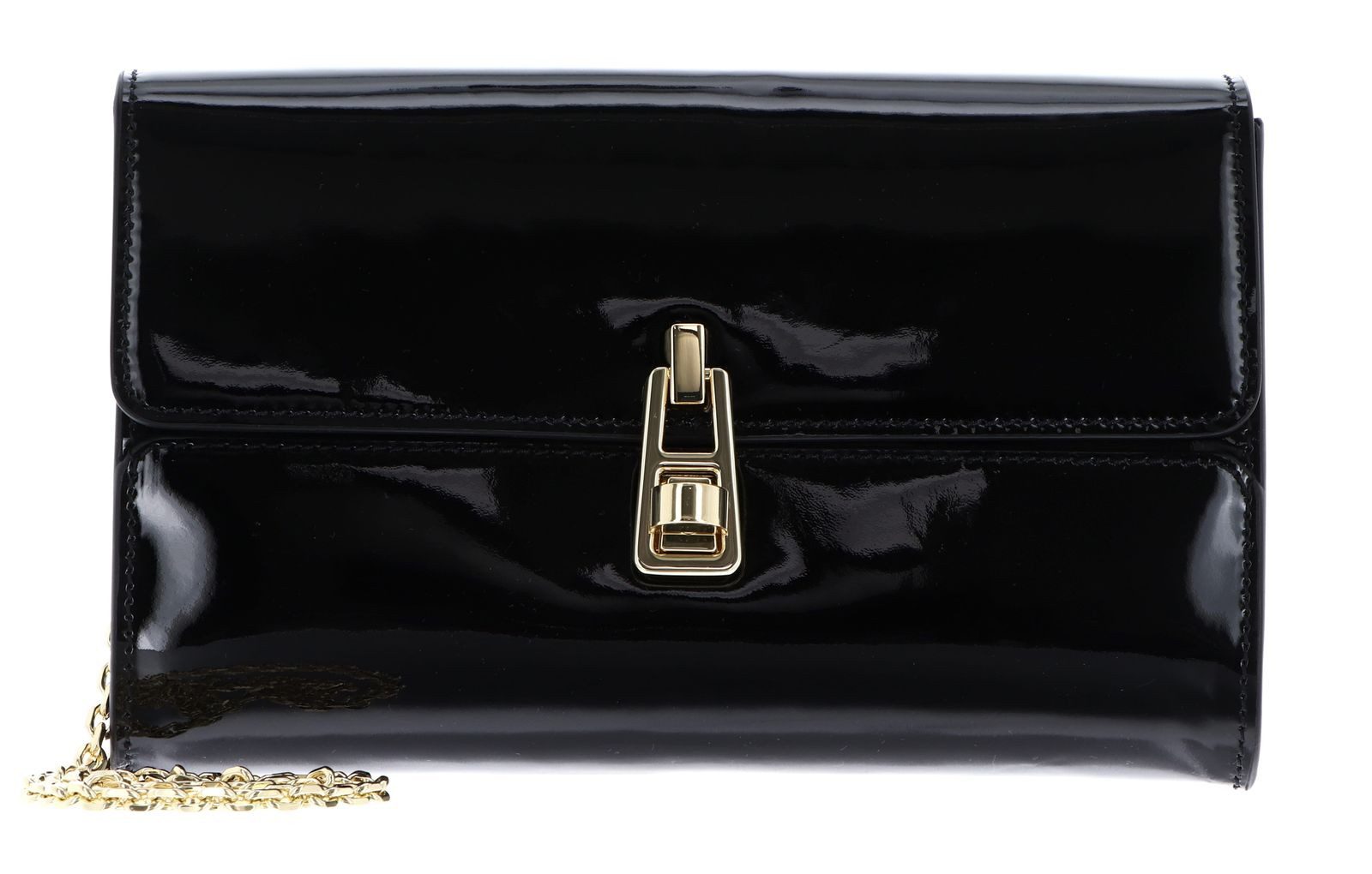 COCCINELLE Clutch 2Nite Patent Clutch, aus echtem Rindsleder