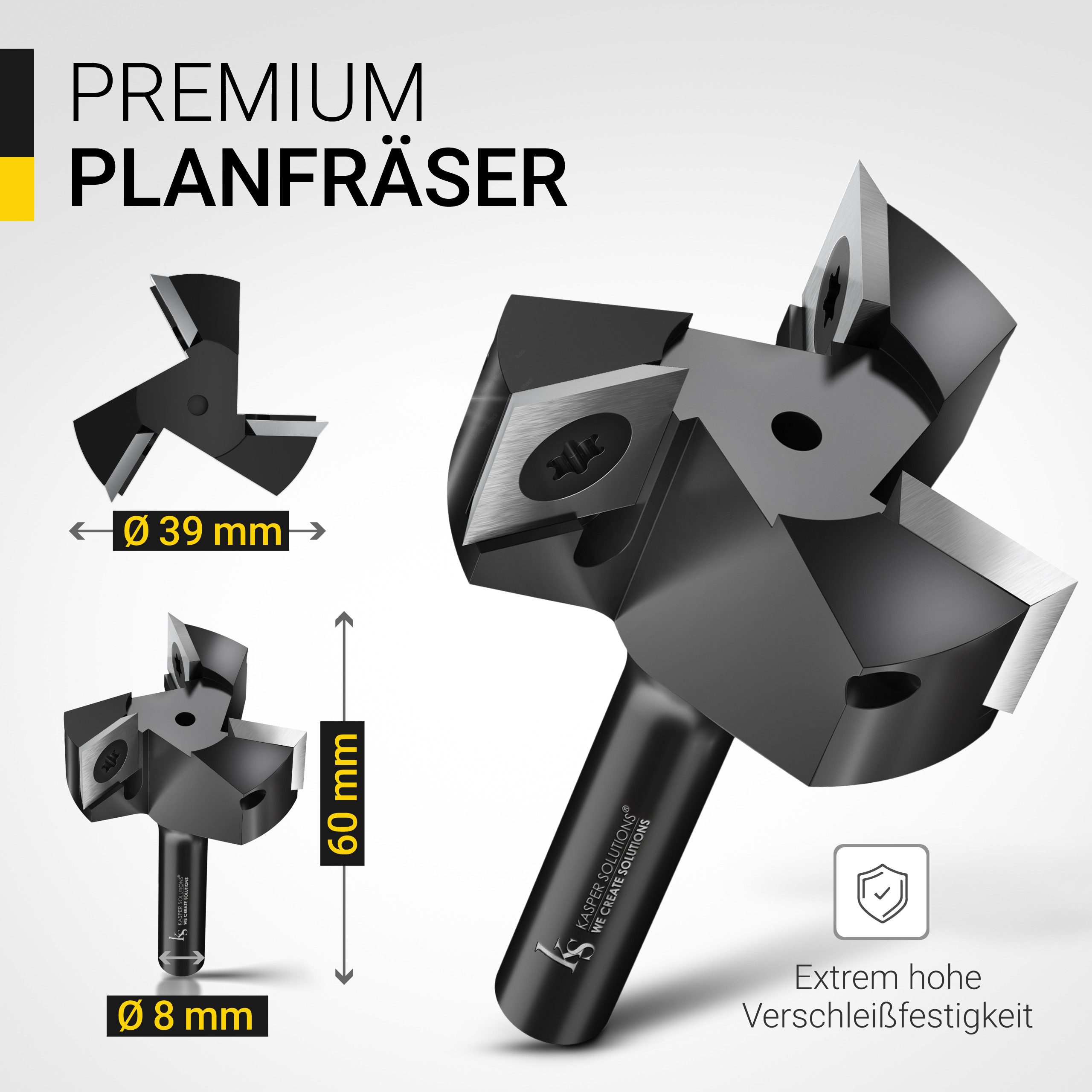 Kasper Solutions® Wendeplattenfräser Kasper Solutions® Profi günstig online kaufen