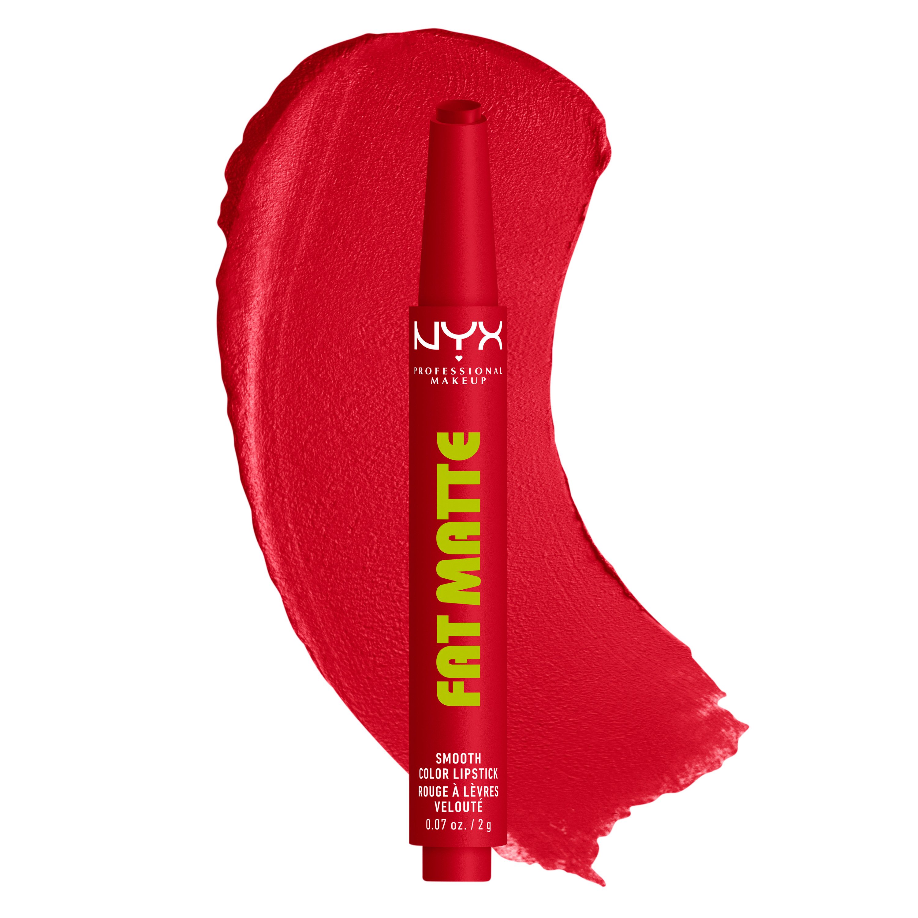 NYX PROFESSIONAL MAKEUP Lippenstift FAT MATTE SMOOTH LIPSTICK