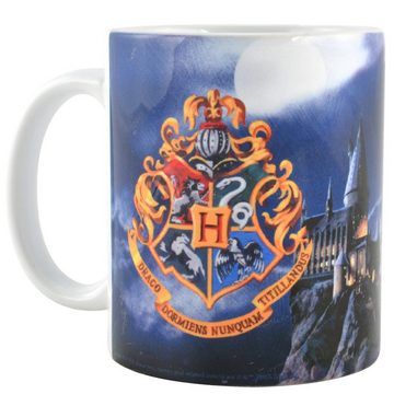 United Labels® Tasse Harry Potter Tasse - Hogwarts Wappen, Keramik 320 ml, Keramik