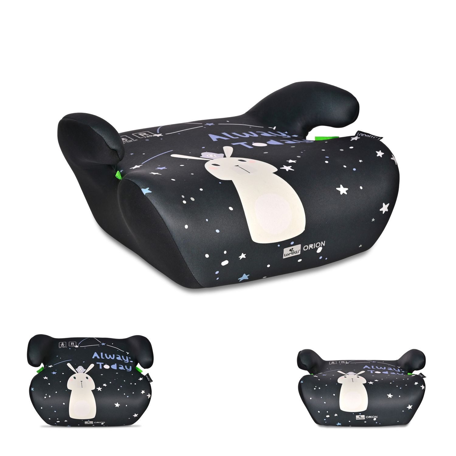 Lorelli Kindersitzerhöhung Sitzerhöhung i-Size Orion, ab: 5, bis: 12, (125-150cm) Boostersitz, Bezug waschbar