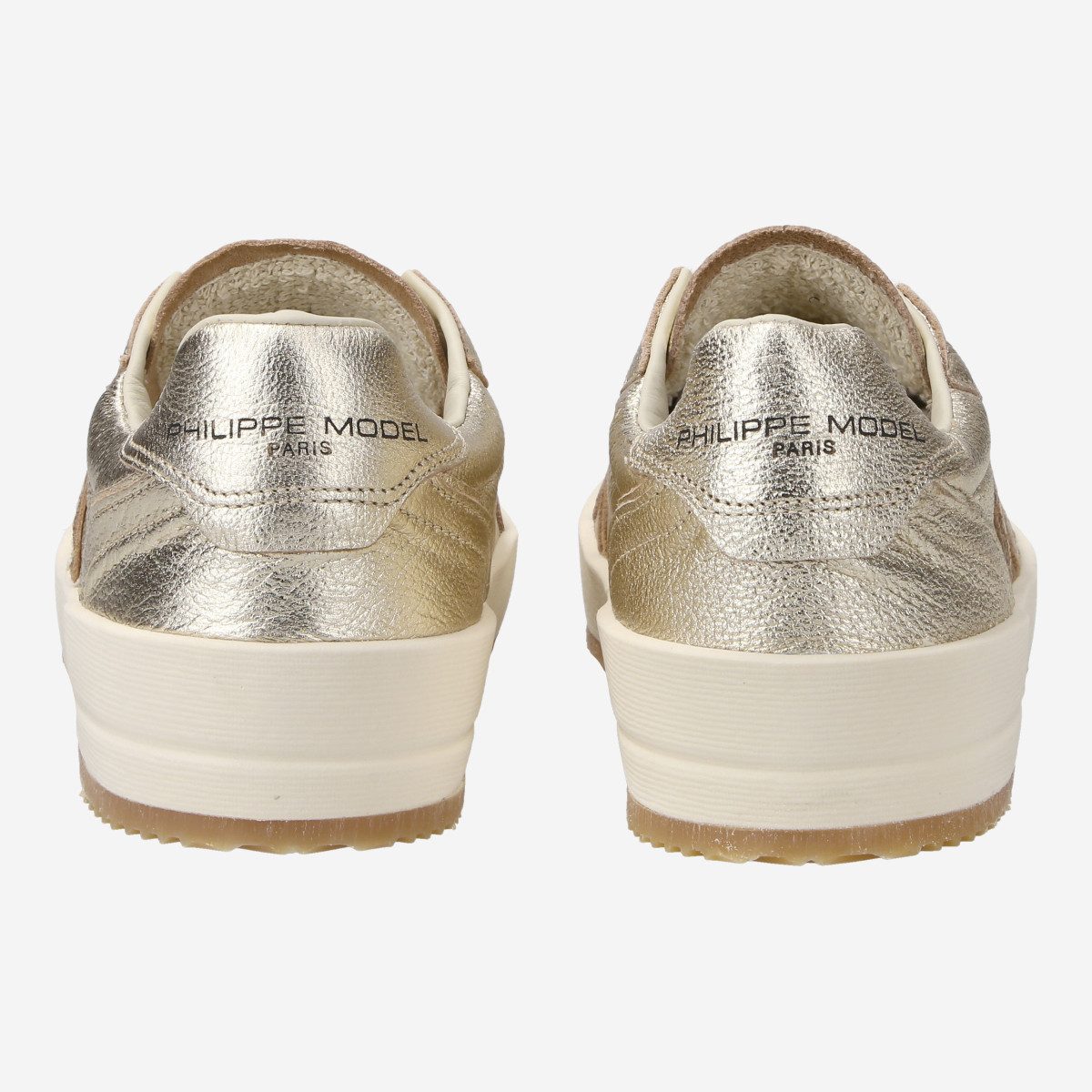 PHILIPPE MODEL Philippe Model NICE LOW, Sneaker, Gold/ Metallic, Damen Sneaker
