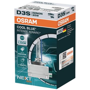 Osram KFZ-Ersatzleuchte OSRAM 66340CBN Xenon Leuchtmittel Xenarc Cool Blue D3S 35 W 42 V