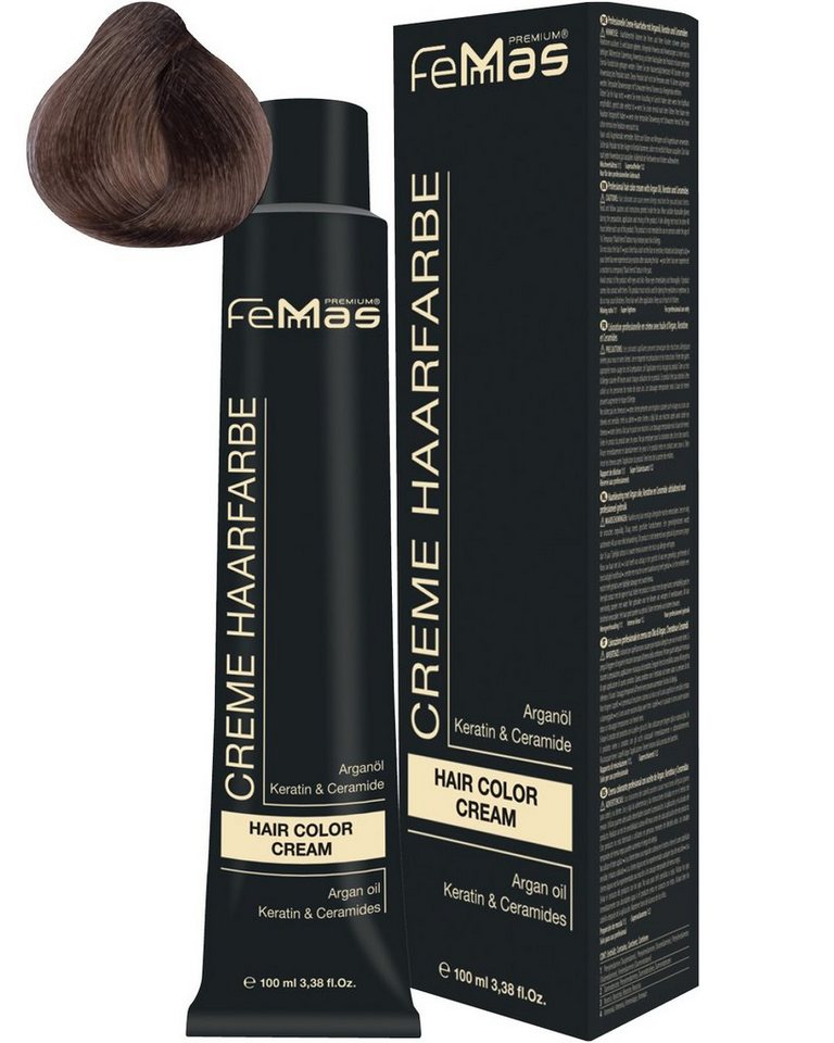 Femmas Premium Haarfarbe Femmas Hair Color, 1-tlg., Profi-Qualität