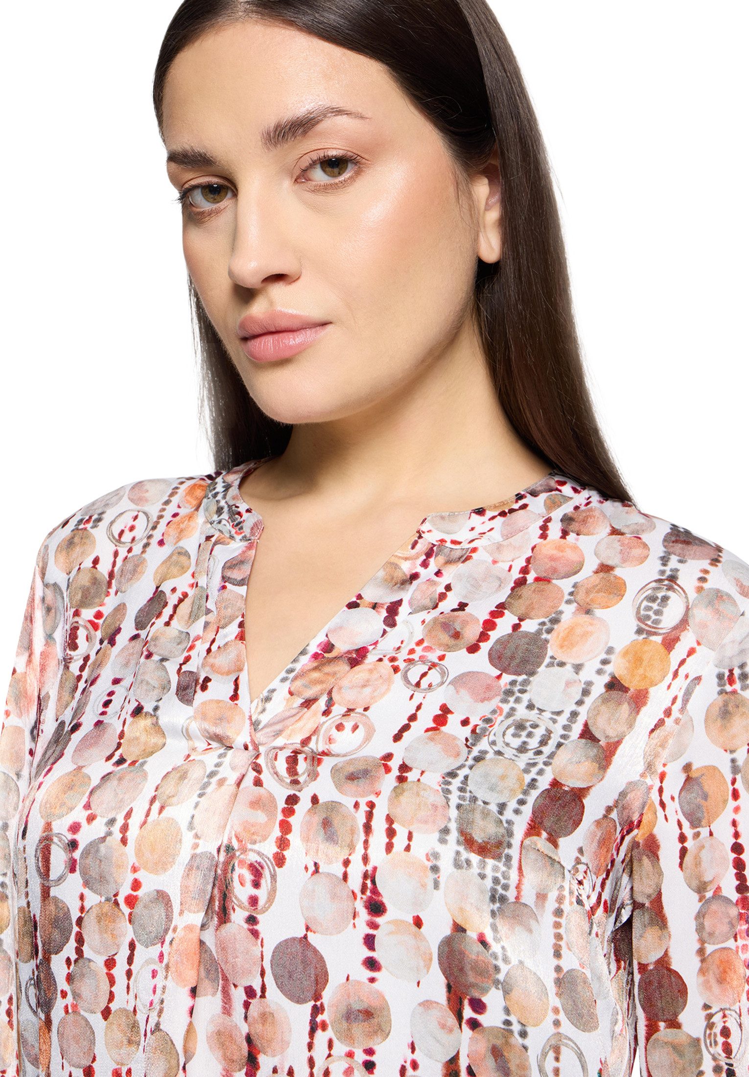 Cartoon Shirtbluse Damen mit Muster