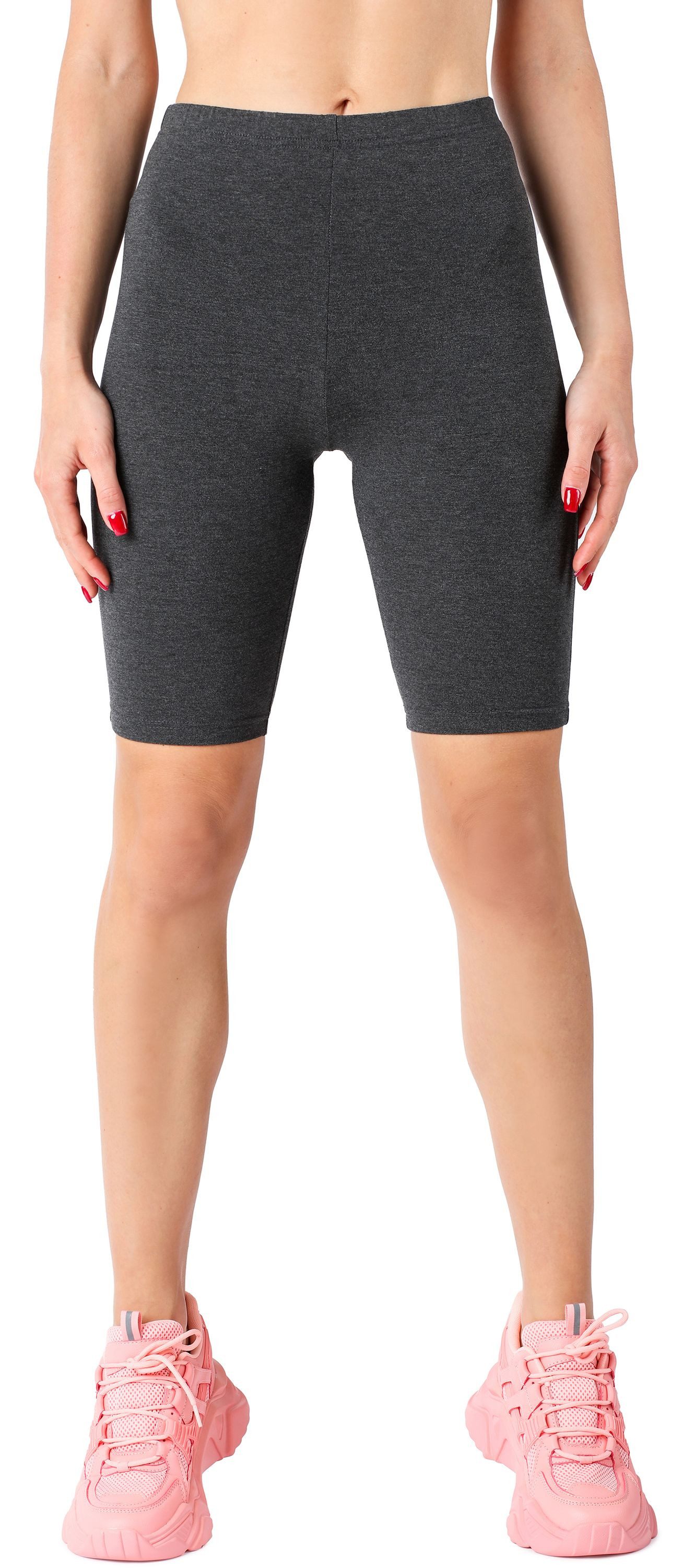 Leggings Damen Kurze Leggings aus Viskose MS10-414