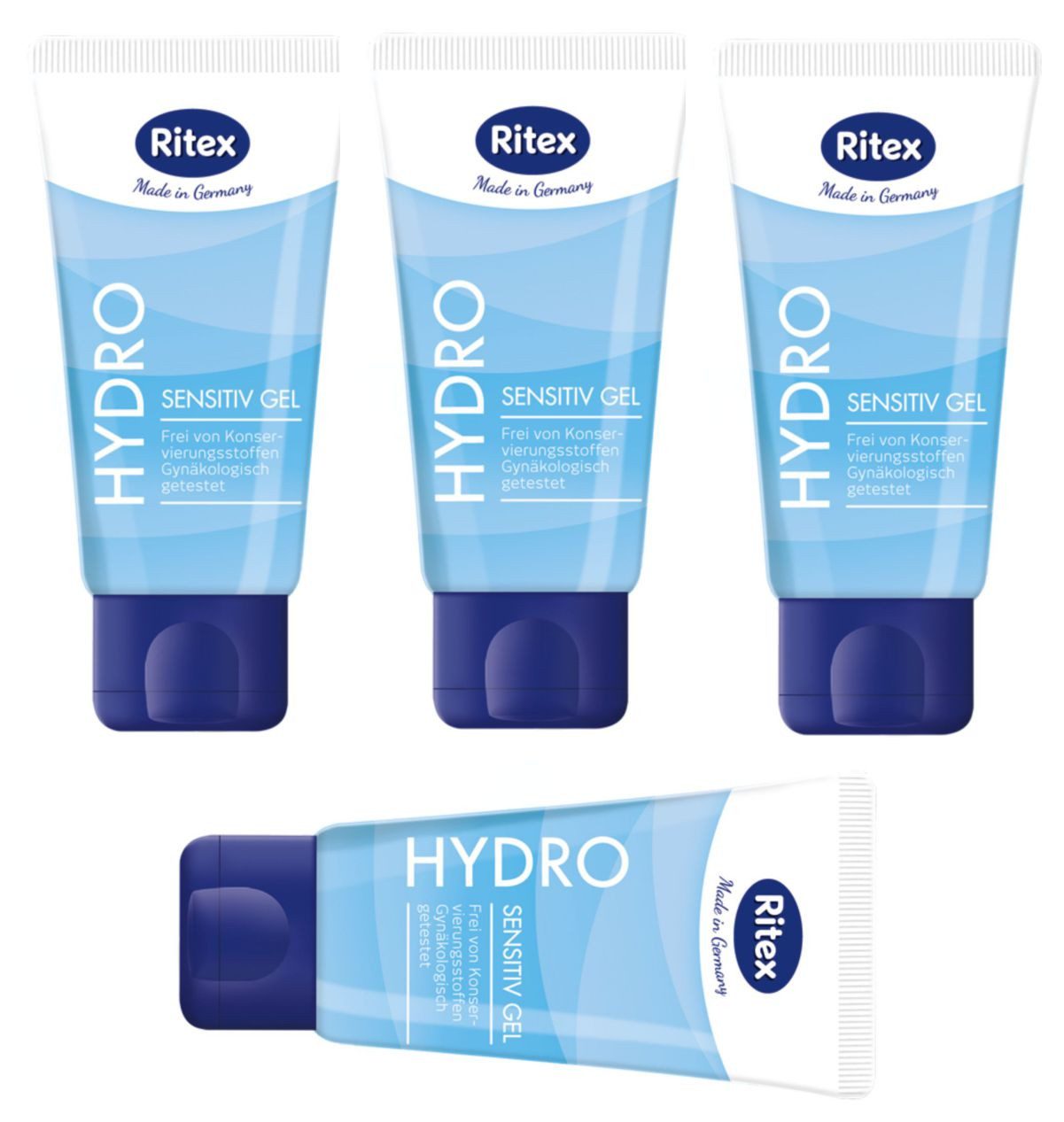 Gleit- und Massagegel 4er HYDRO Sensitiv - 4x50ml