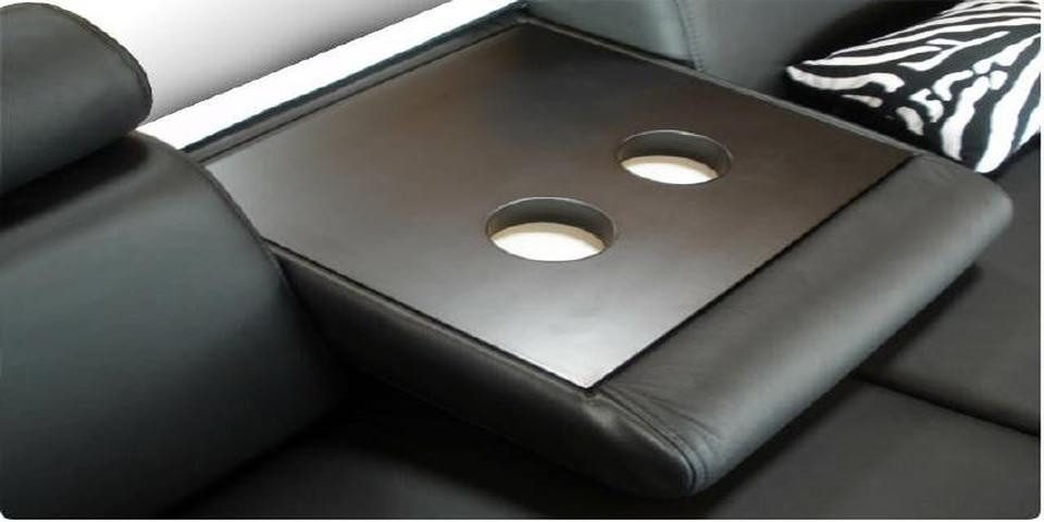 JVmoebel Ecksofa Berlin Eckcouch mit USB – Moderne Polster Wohnlandschaft, Made in Europa