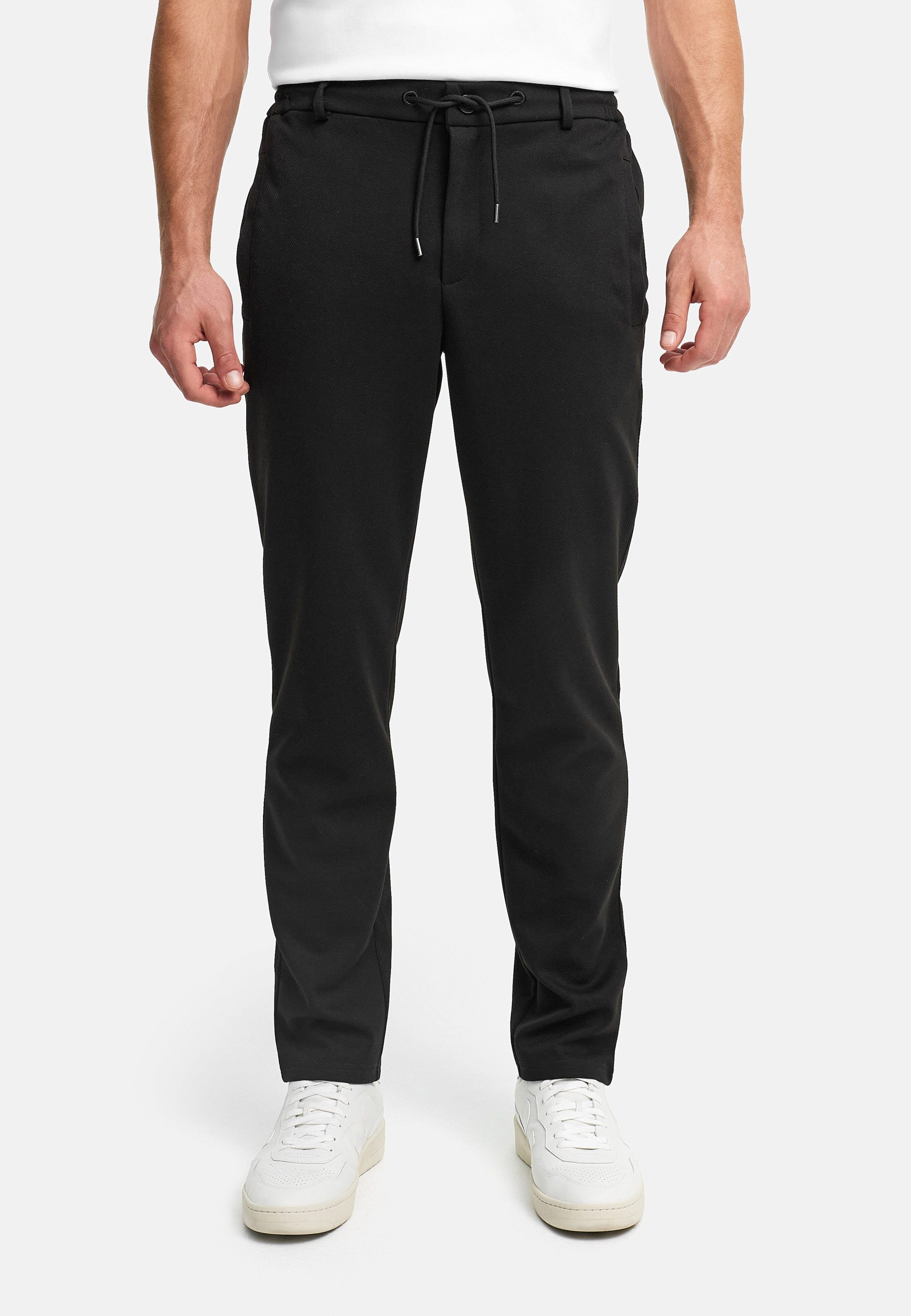 INDICODE Chinohose Herren INNezzo Herrenhose mit Tunnelzug bequemer Passform mit elastischem Bund und Kordelzug