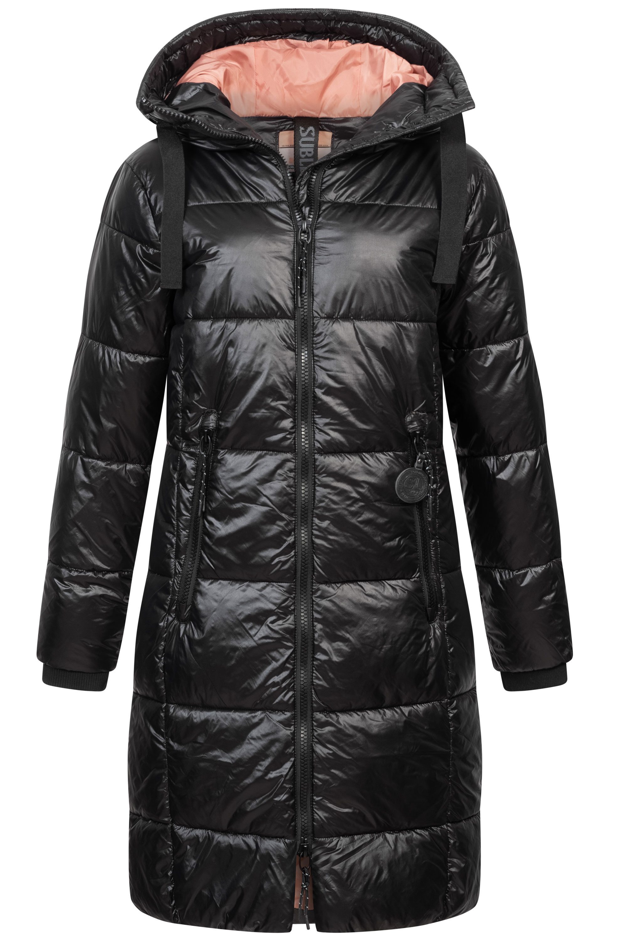 SUBLEVEL Steppjacke Damen Mantel mit Kapuze günstig online kaufen