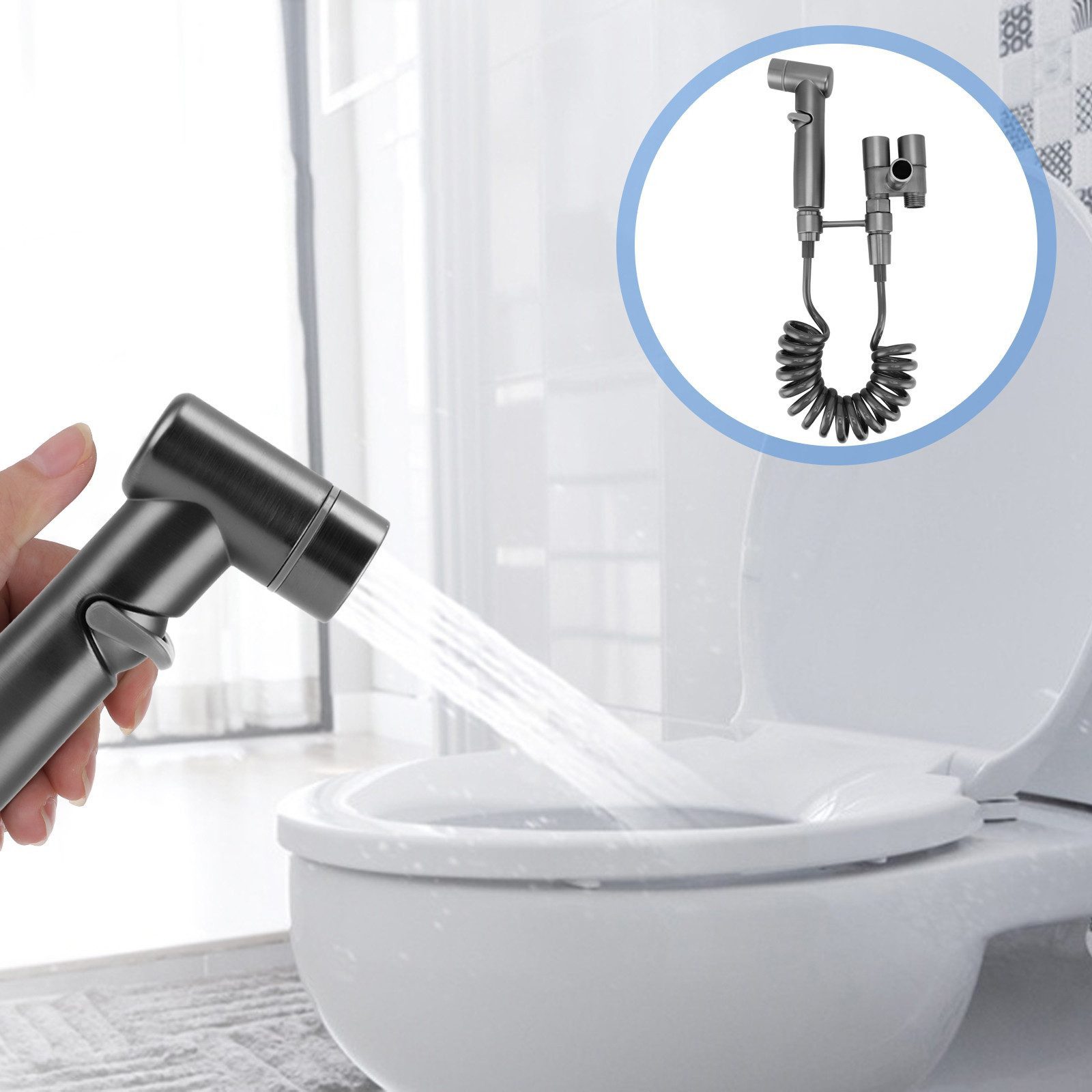 ZEUOPQ Bidetarmatur Bidet Handbrause Mit Dusche, günstig online kaufen