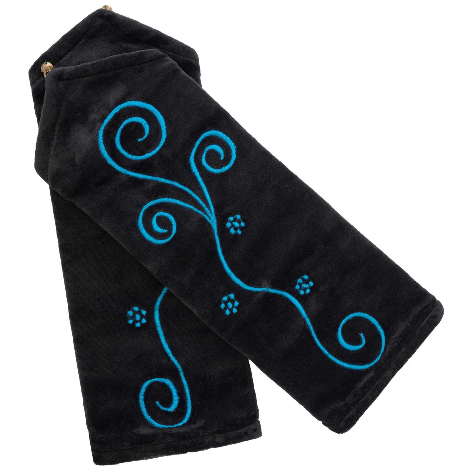 KUNST UND MAGIE Armstulpen Samt Stulpen Armstulpen Handwärmer Pulswärmer Handschuhe Boho Armlinge