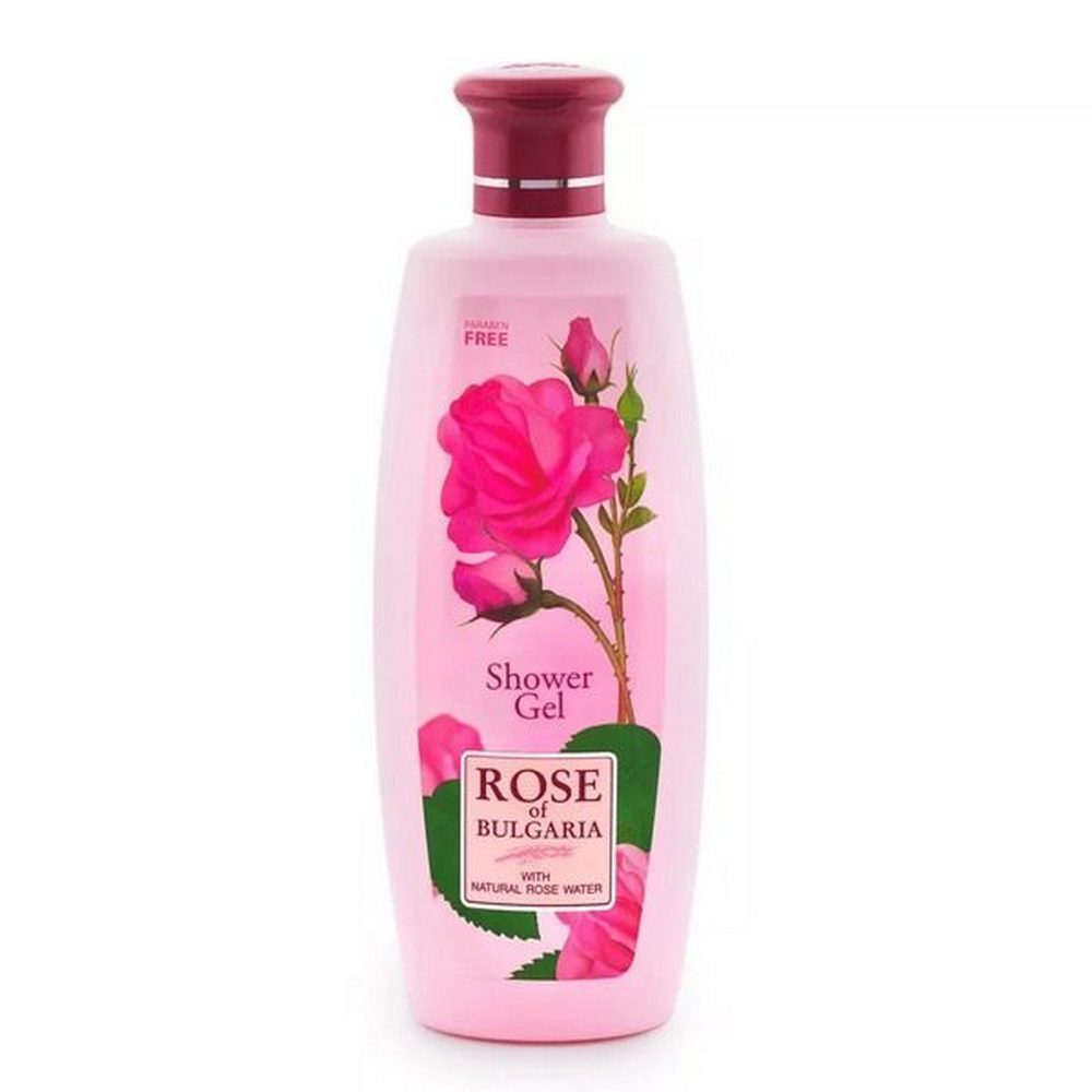 Biofresh Cosmetics Duschgel Rose of Bulgaria Shower Gel 330 ml, vegan, frei von Parabenen und ohne synthetische Farbstoffe