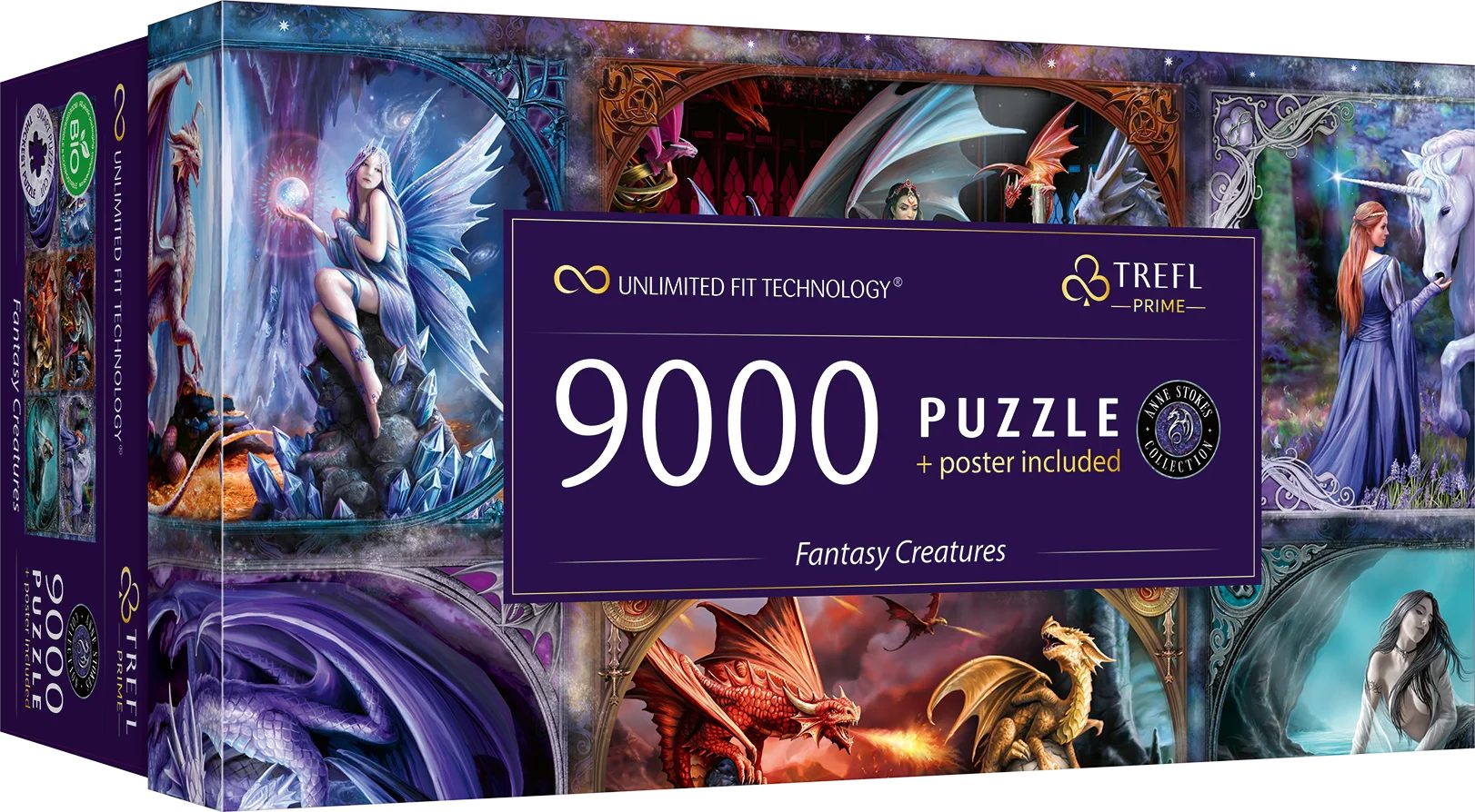 Trefl GmbH Puzzle Anne Stokes Fantasie Kreaturen 9000 Teile Puzzle, 9000 Pu günstig online kaufen