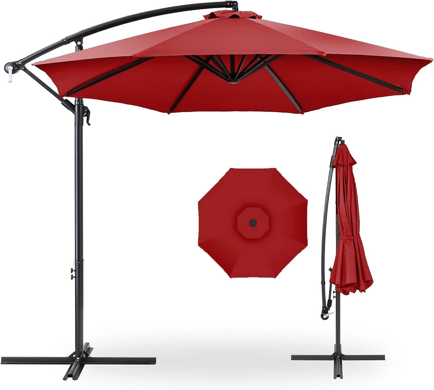 Wetterstein Ampelschirm Wetterstein® Sonnenschirm Ø 3m günstig online kaufen