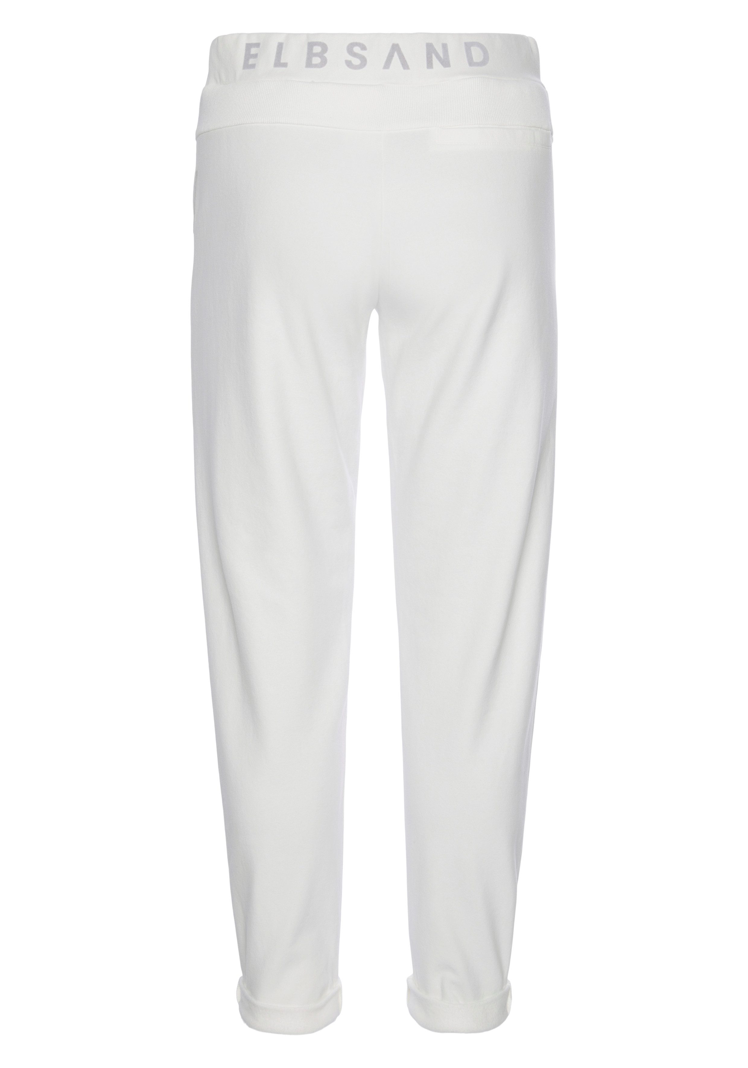 Elbsand Sweathose Brinja mit Logoprint am Bund und Taschen, Jogginghose, Relaxhose – Bild 4 von 5