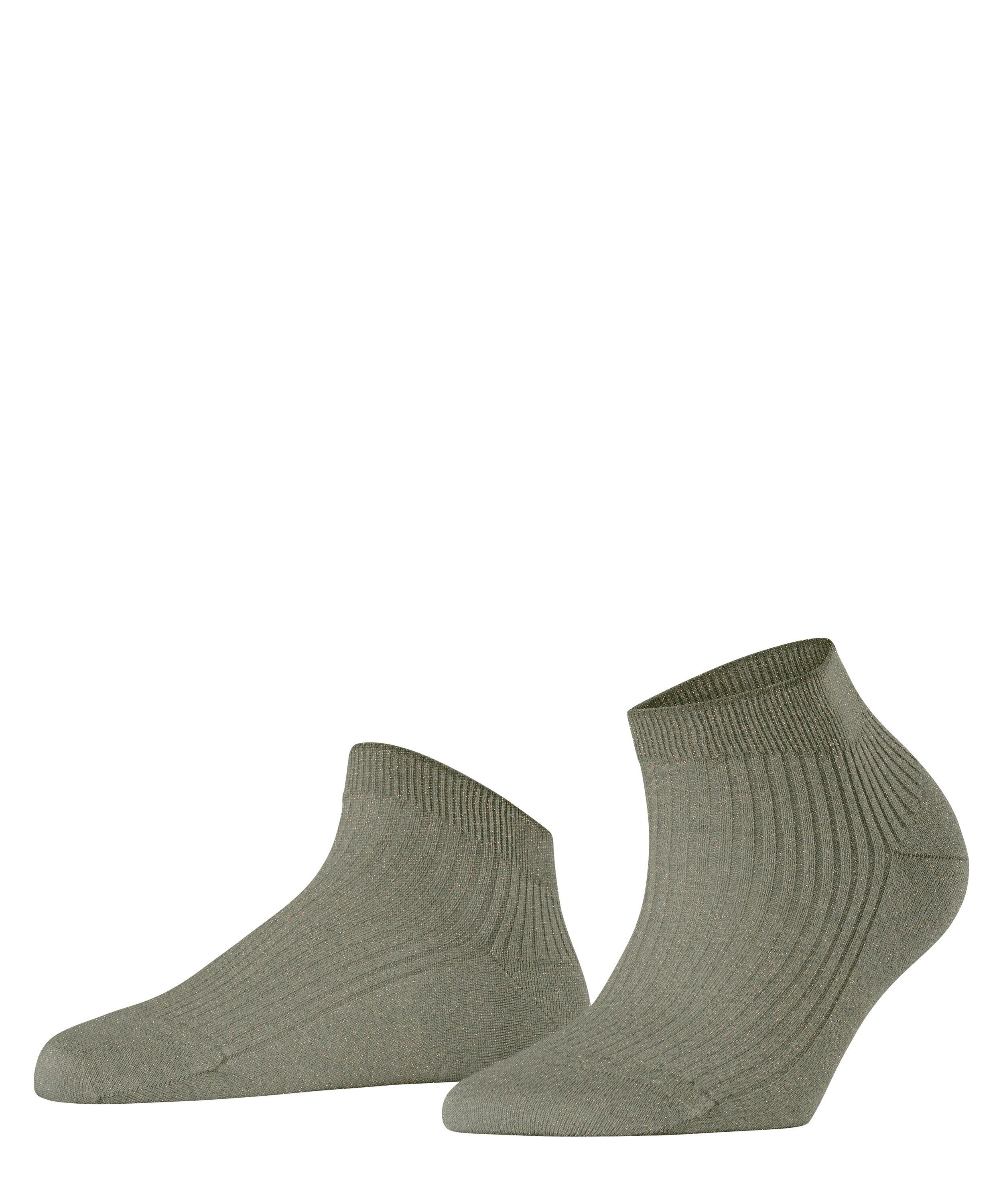 FALKE Sneakersocken Shiny Rib Sneakersocken (1-Paar) in moderner, feiner Rippstruktur