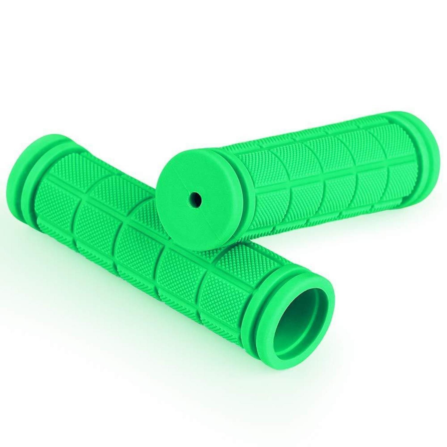 LuxusKollektion Fahrradlenker Fahrradgriffe ergonomisch rutschfest Gummi 1 Paar Grün
