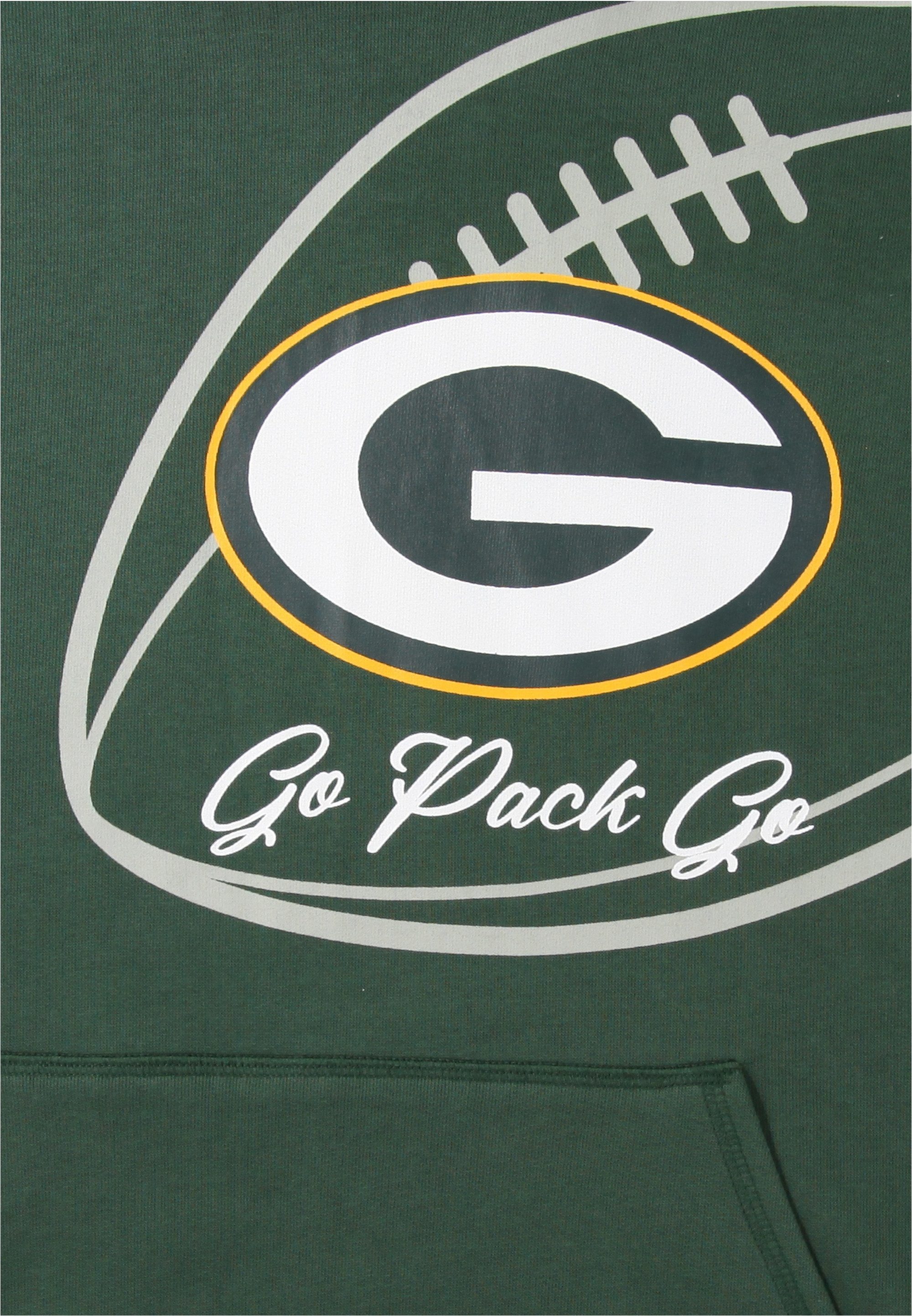 Recovered Kapuzensweatshirt NFL Packers Go Pack Go im zeitlosen Design