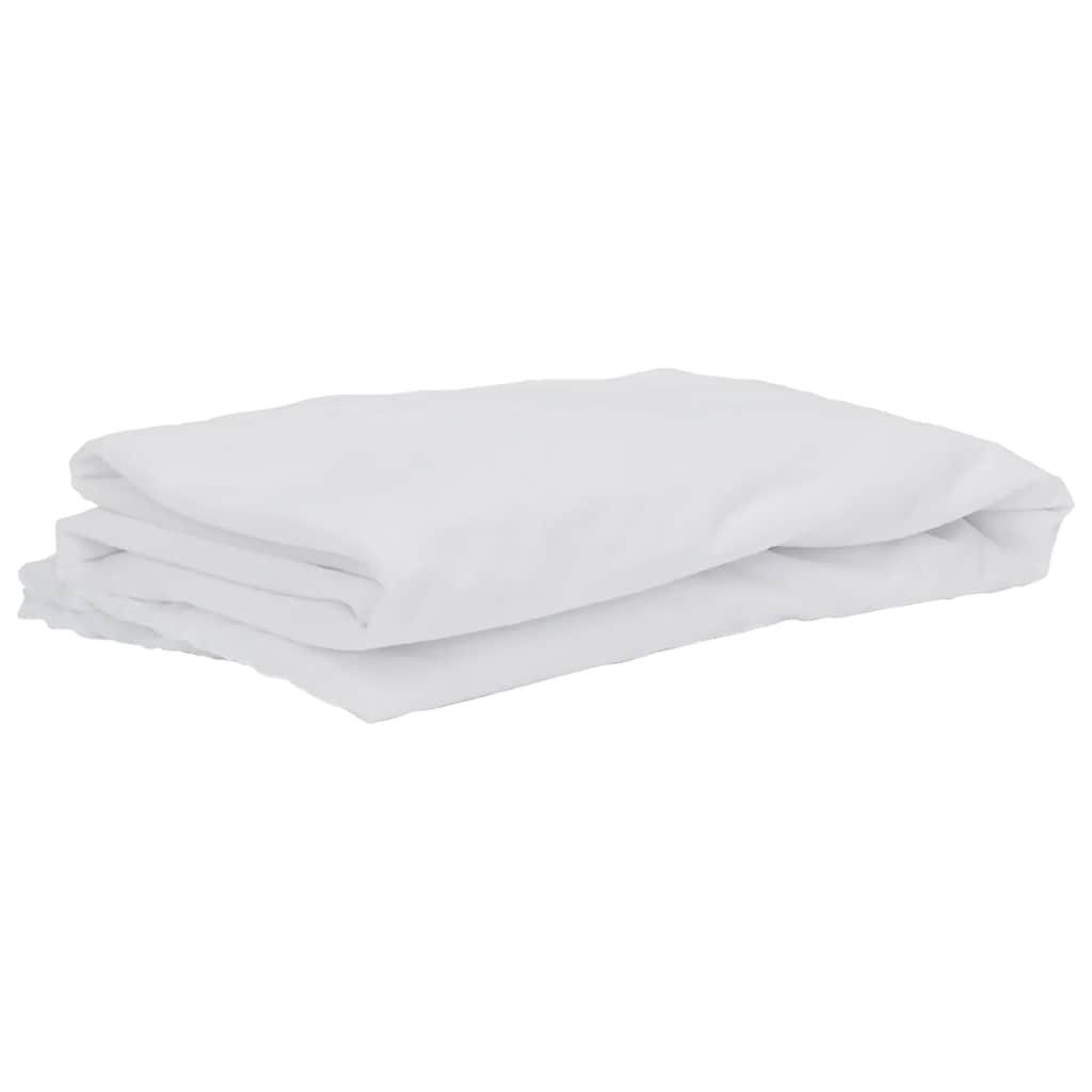 Matratzenschoner Matratzenschoner Weiß 160x220 cm Wasserdicht vidaXL