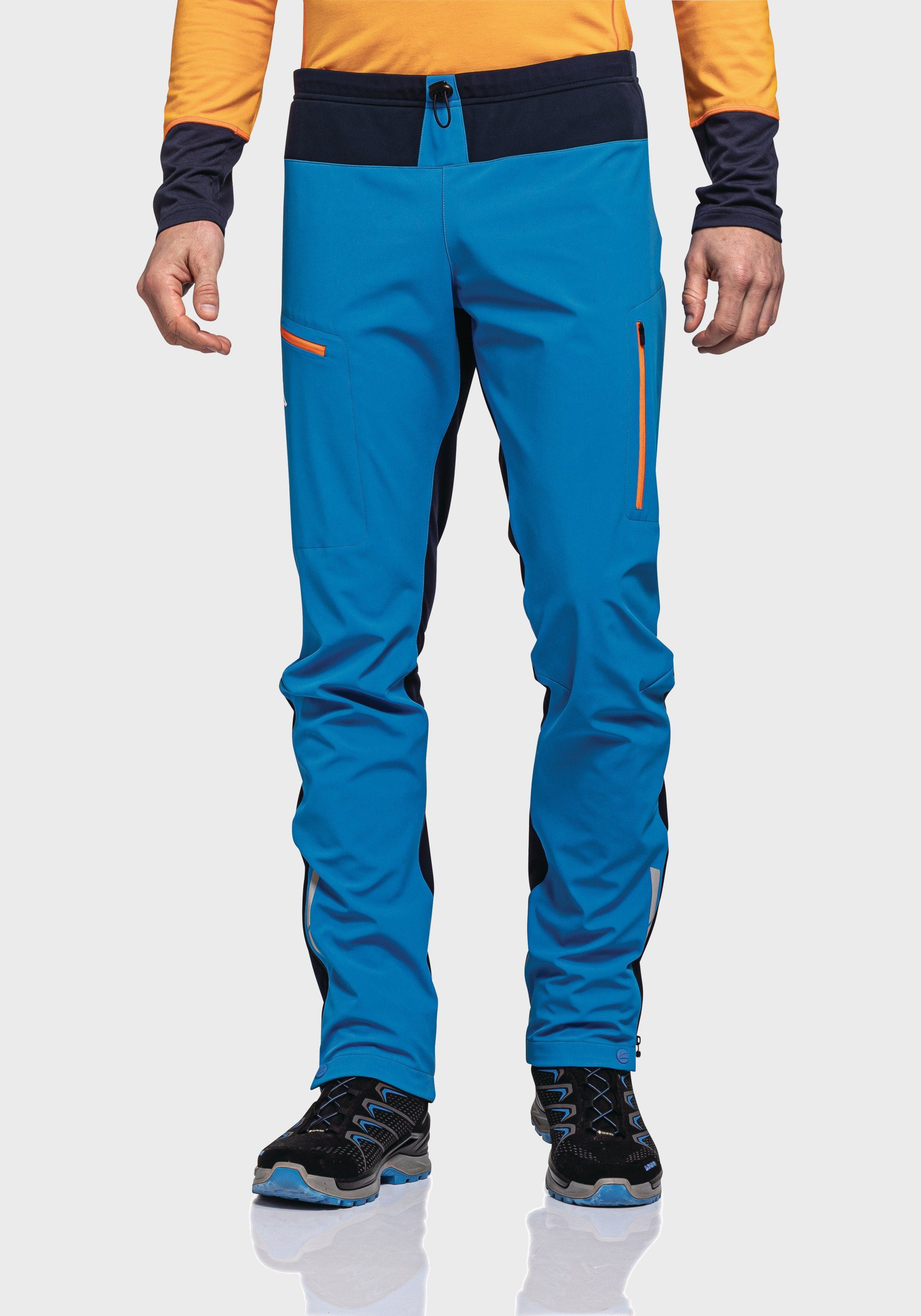 Schöffel Outdoorhose Softshell Pants Rinnen M blau