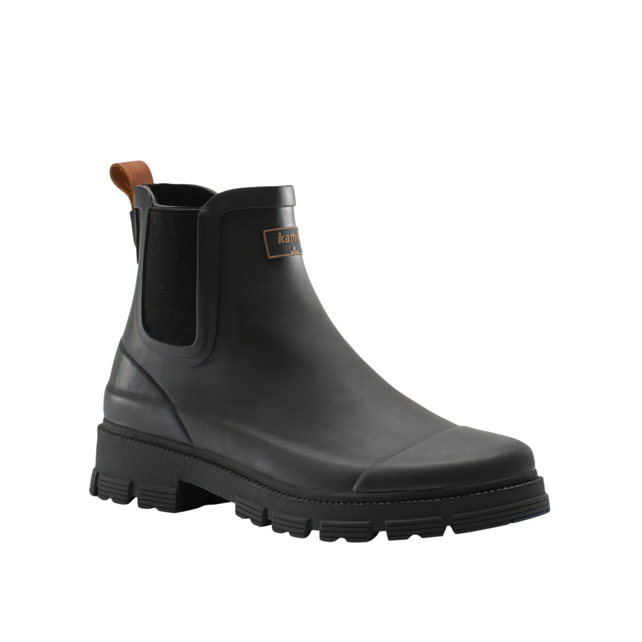 Kamik Gummistiefelette Hailee (Chelsea-Boot-Look, wasserdicht) schwarz Damen Wanderschuh