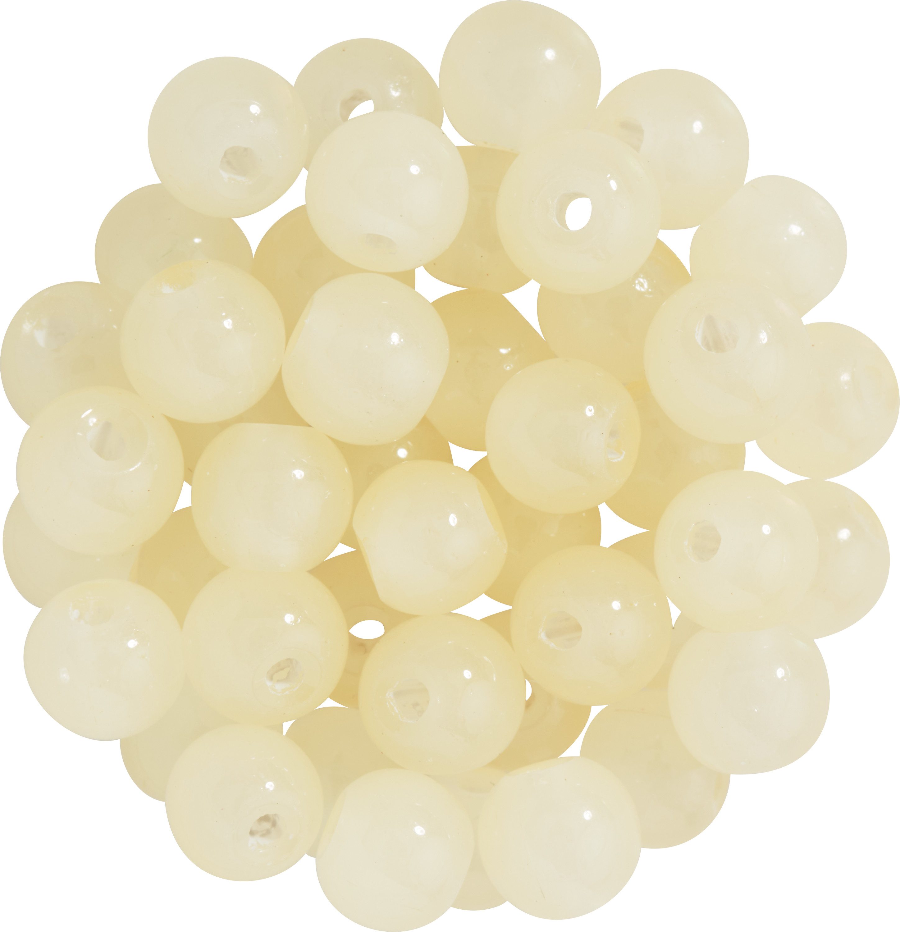 Pracht Bastelperlen Glasperlen Pastell, 6 mm
