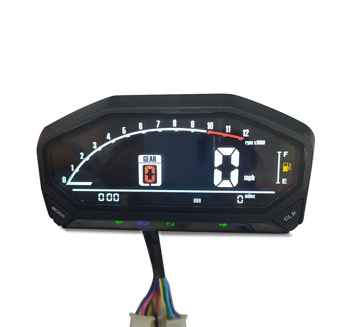 Zaddox Tachometer Tachometer digital für Yamaha YZF-R6 / YZF-R3 / YZF-R1 SM24