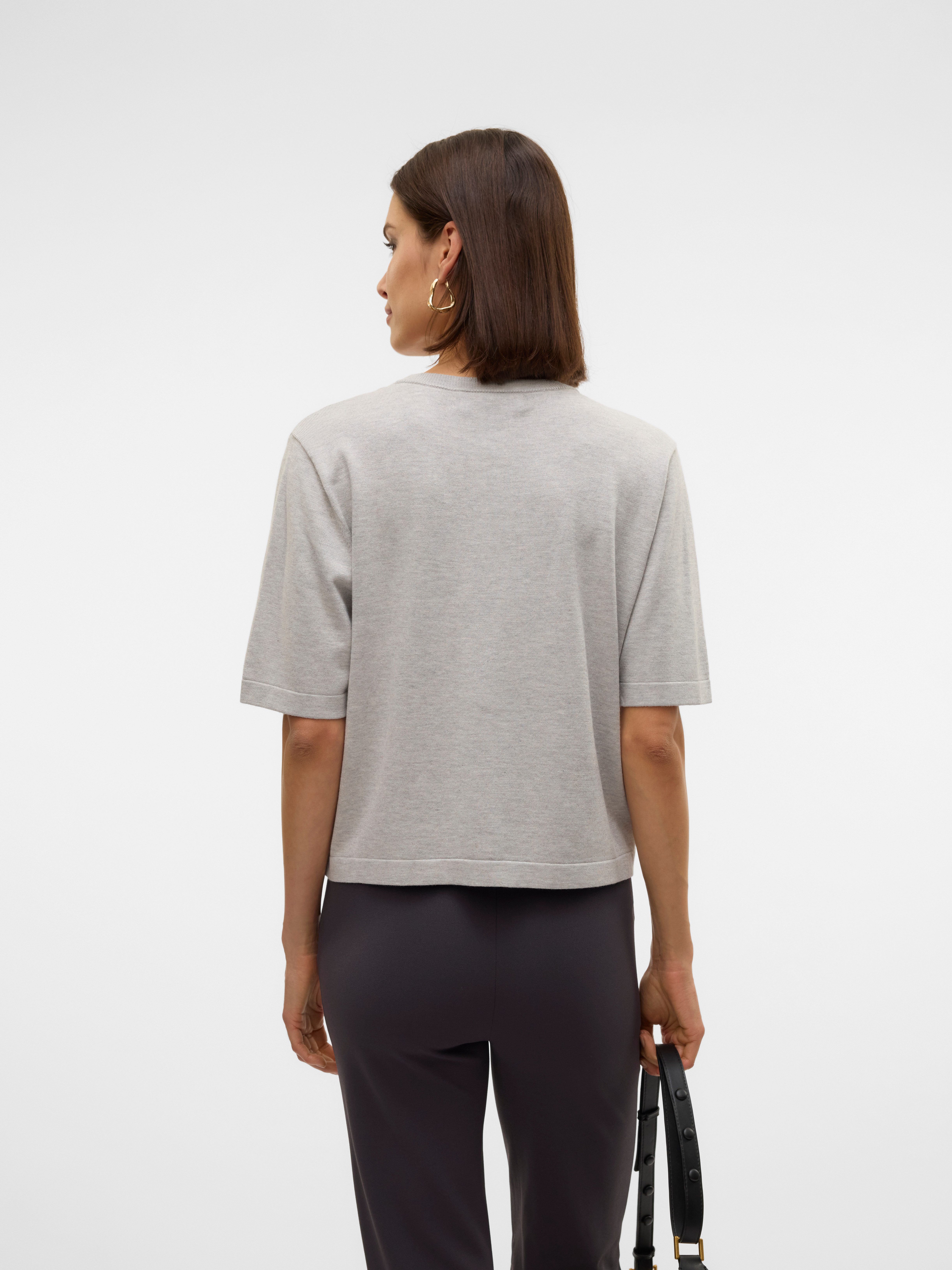 Vero Moda Kurzarmpullover VMSILJE 2/4 O-NCK OVERSIZE PULL GA NOOS Viskosemi günstig online kaufen