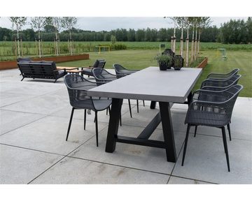 Lesli Living Gartentisch Lesli Living Gartentisch Diningtisch "Toro" Polystone Betonoptik 250x1