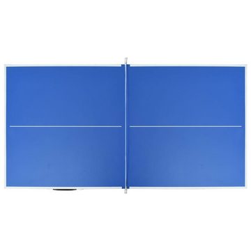 vidaXL Tischtennisplatte Tischtennisplatte mit Netz 5 Fuß 152×76×66 cm Blau