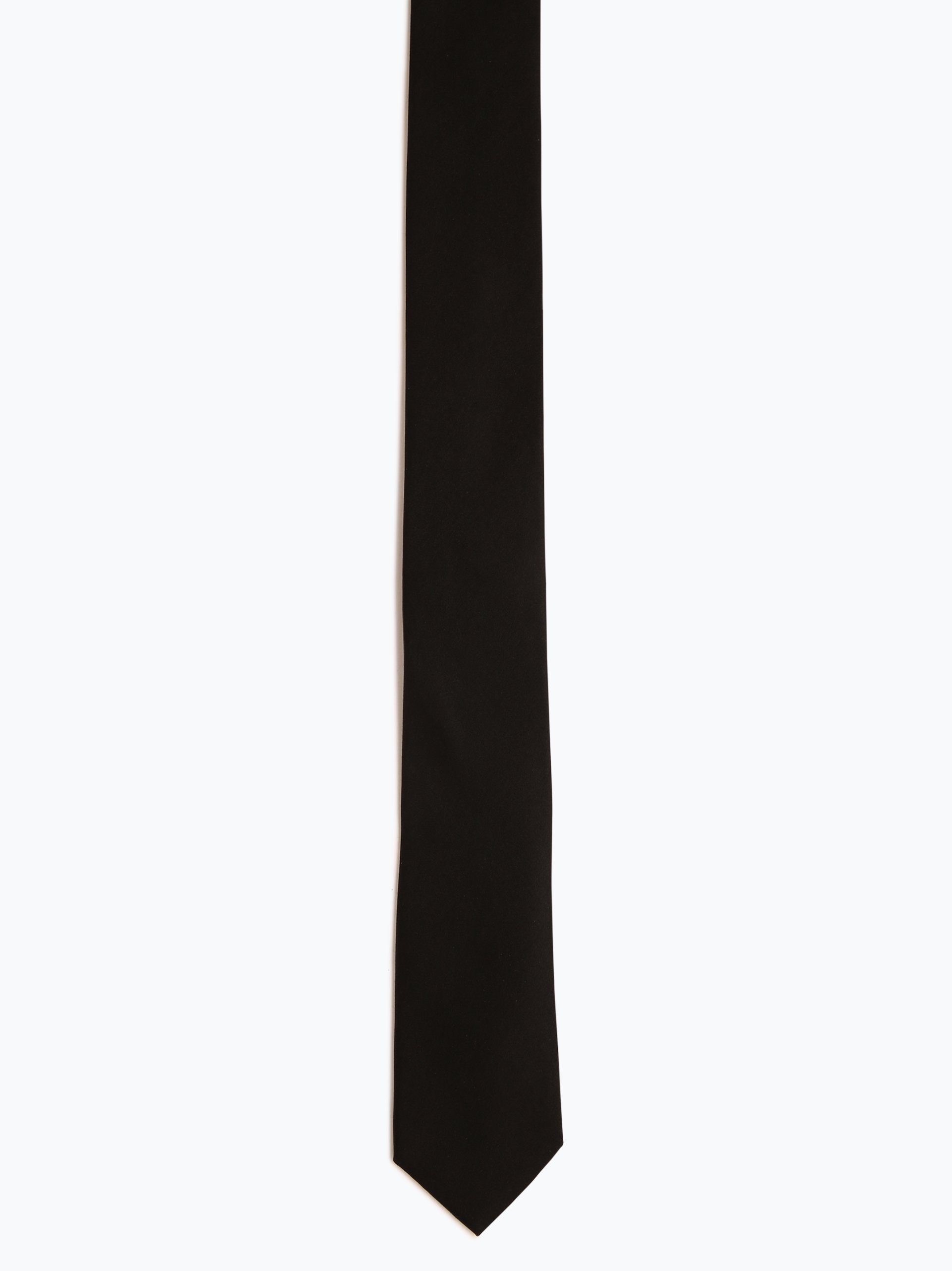 Finshley & Harding Krawatte schwarz | Breite Krawatten
