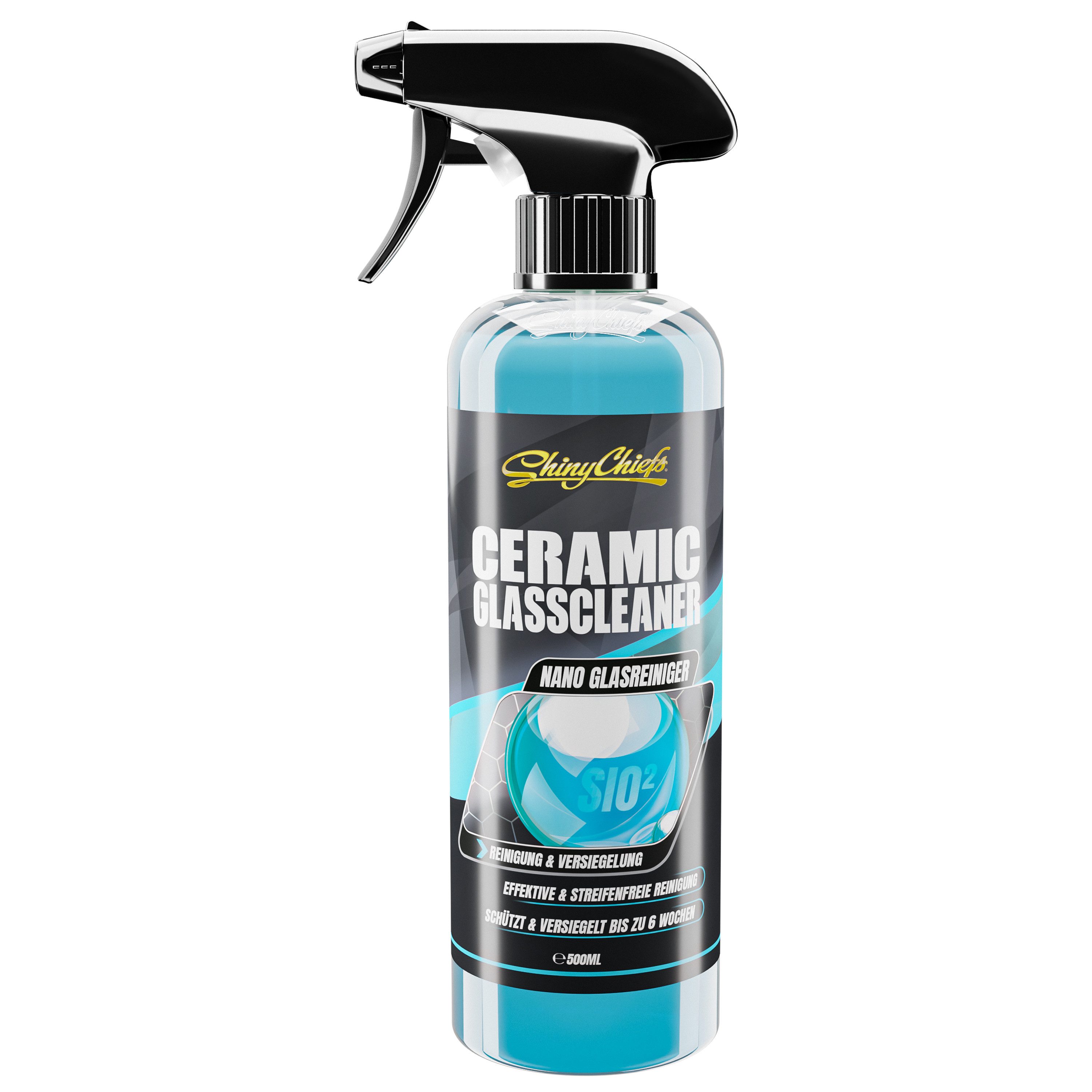 - CERAMIC GLASSCLEANER - NANO SiO2 GLASREINIGER 500ml Glasreiniger