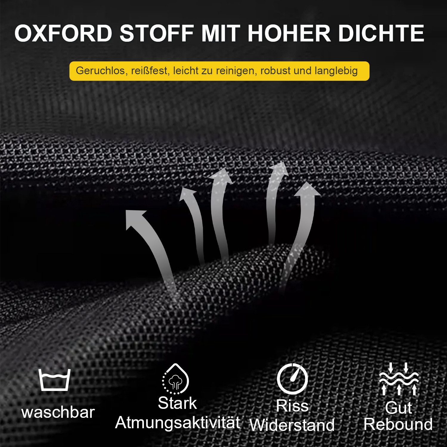 FOXSPORT Folding Wagon, Handcart, Transport Wagon, Beach Buggy (Package), Wider Solid Rubber Tires, Up to 100 kg, Front and Rear Brakes