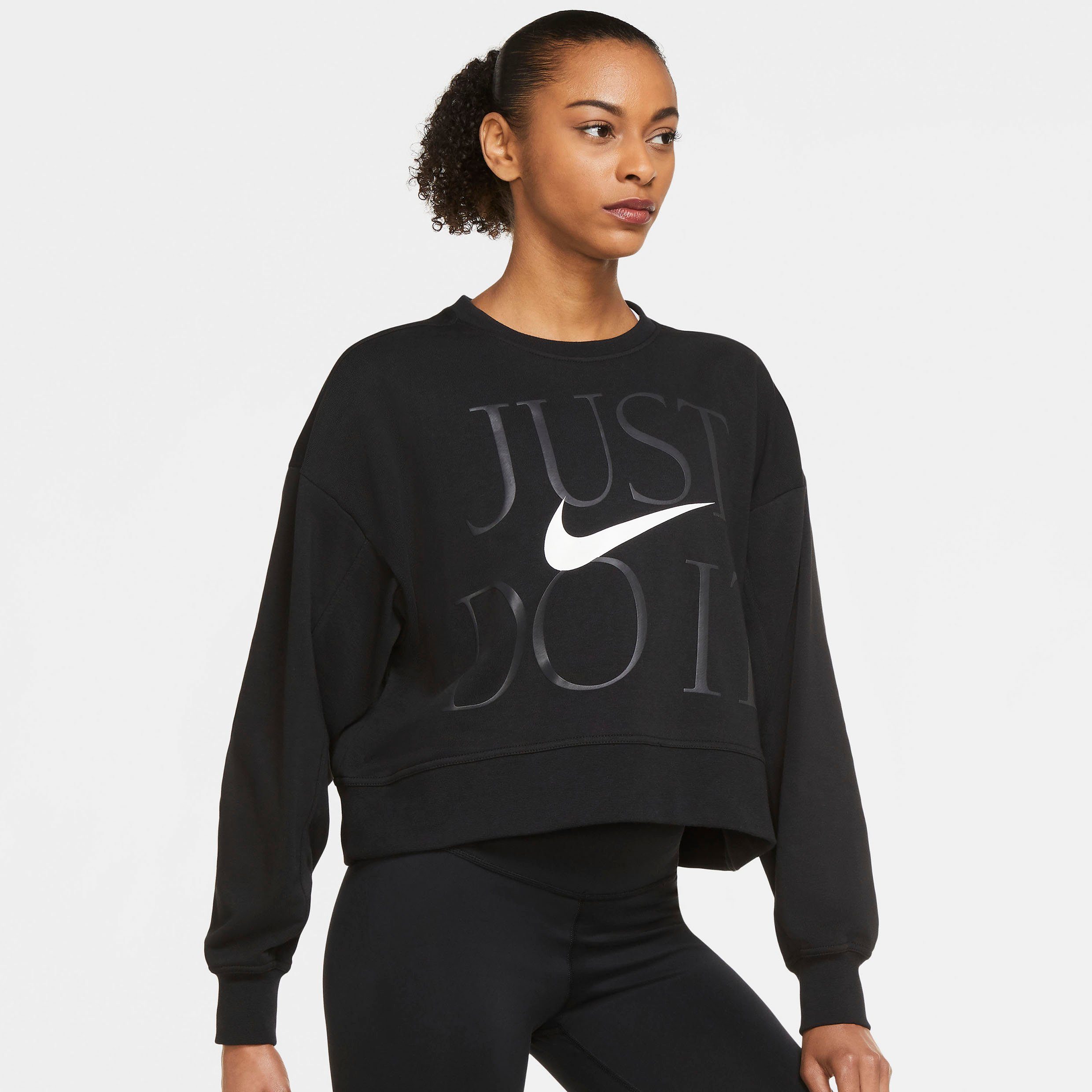 Nike Sweatshirt »DRI-FIT GET FIT WOMENS TRAINING CREW« online kaufen | OTTO