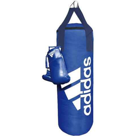 adidas Performance Boxsack Blue Corner Boxing Kit (Set, 2-tlg., mit Boxhandschuhen)