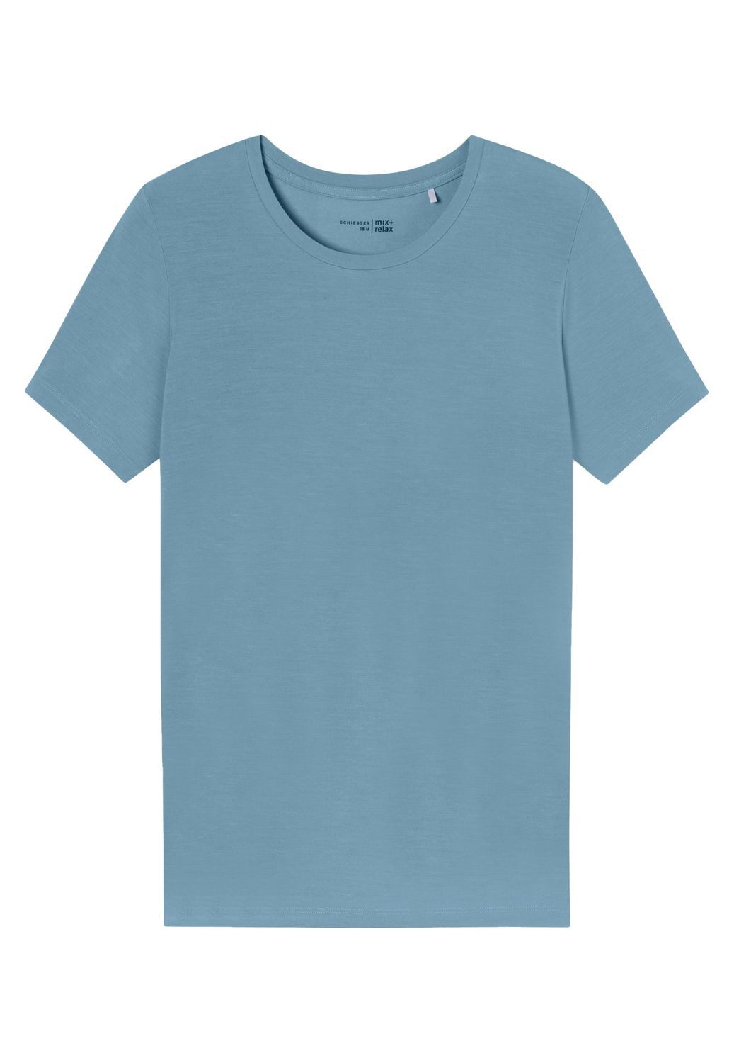 Schiesser T-Shirt Mix+Relax kurzarm, Rundhalsausschnitt