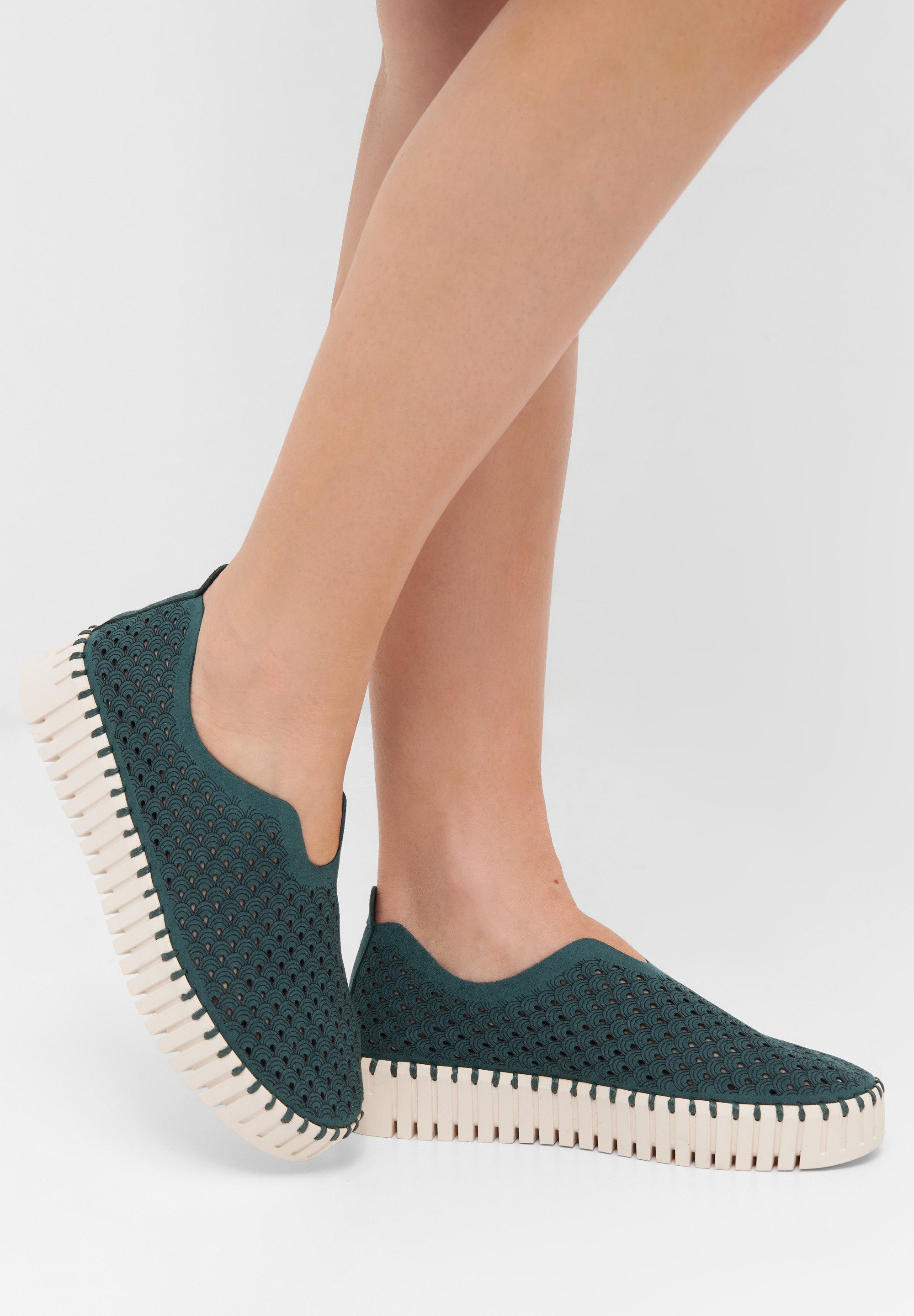 Ilse Jacobsen TULIP3373 Sneaker Modische Plateausohle, Naturkautschuksohle, hoher Tragekomfort