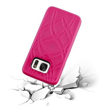 Cadorabo Handyhülle Samsung Galaxy S7 Samsung Galaxy S7, Handy Schutzhülle - Hülle - Robustes Hard Cover Back Case Bumper