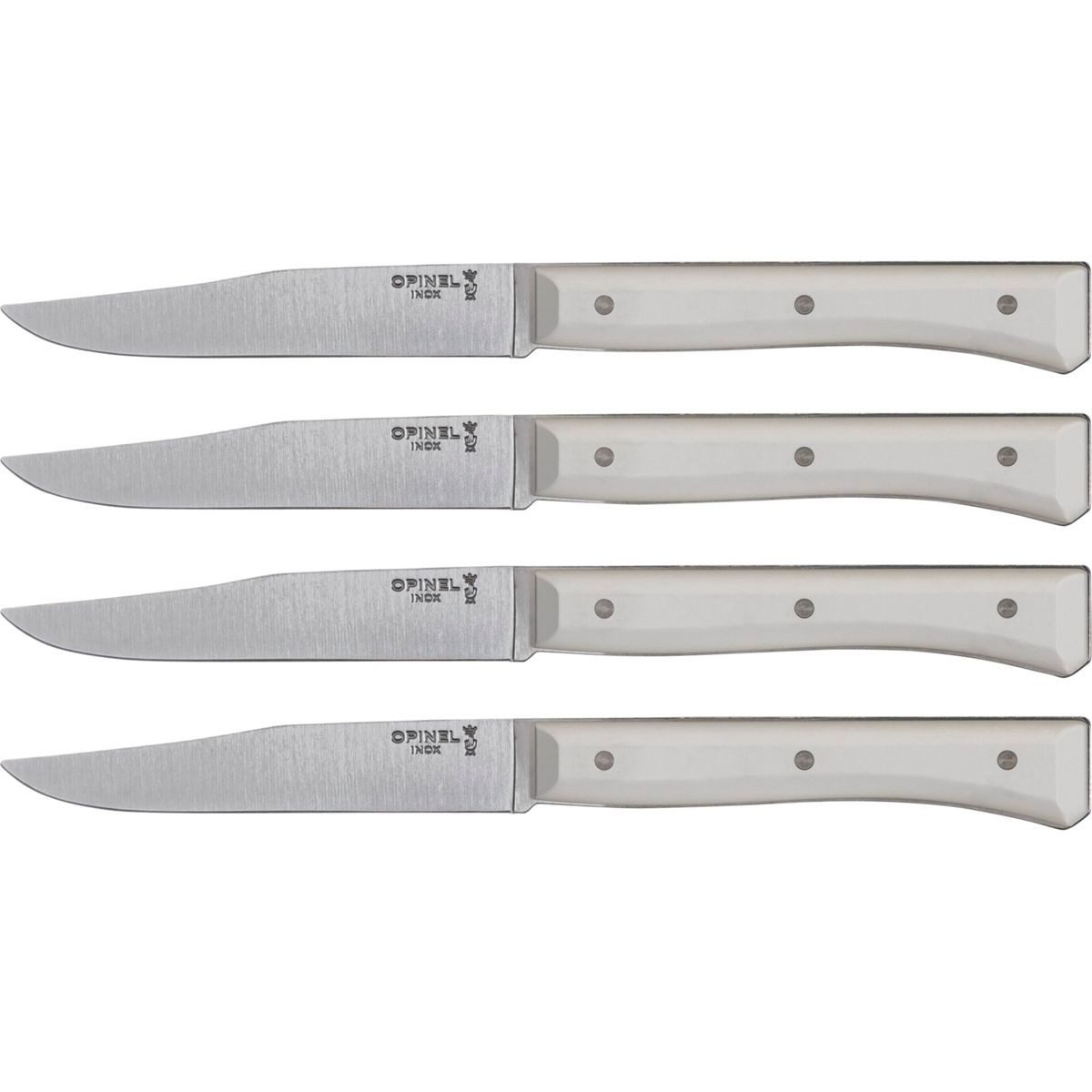 Opinel Zubereitungsmesser Tischmesserset Facette 4-teilig