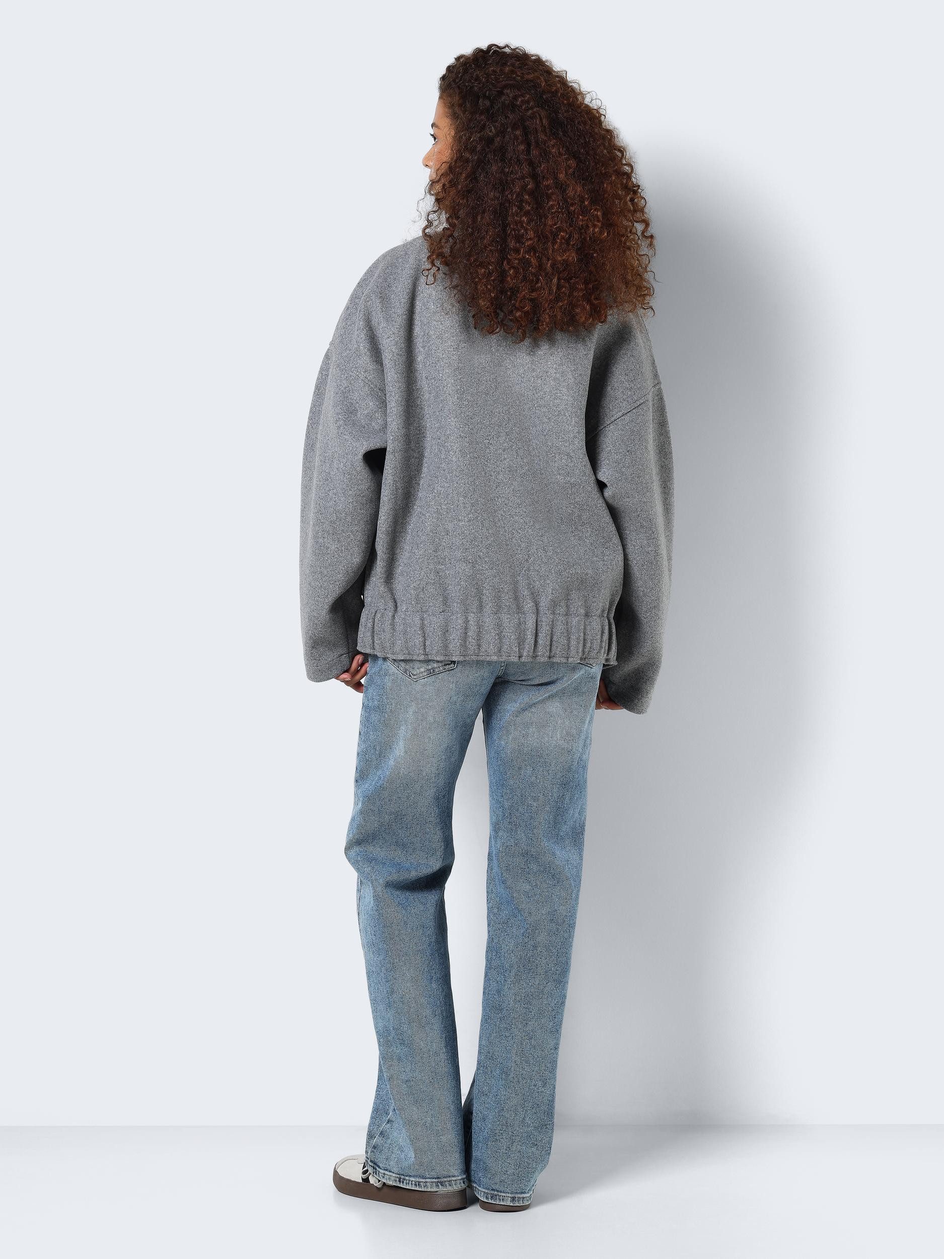 Noisy may Blusenjacke NMHALSTON L/S BOMBER JACKET WVN NOOS