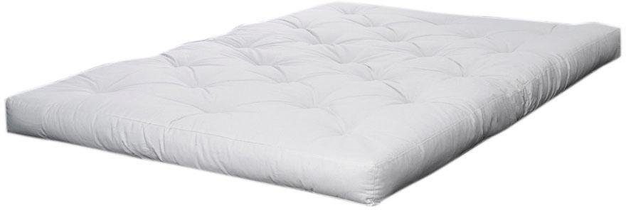 Futonmatratze Comfort Futon, 15 cm hoch, mehrere Größen, handgefertigt, Karup Design, 15 cm hoch, Aus Baumwolle und einem Kern aus PU-Schaum. Made in Europe
