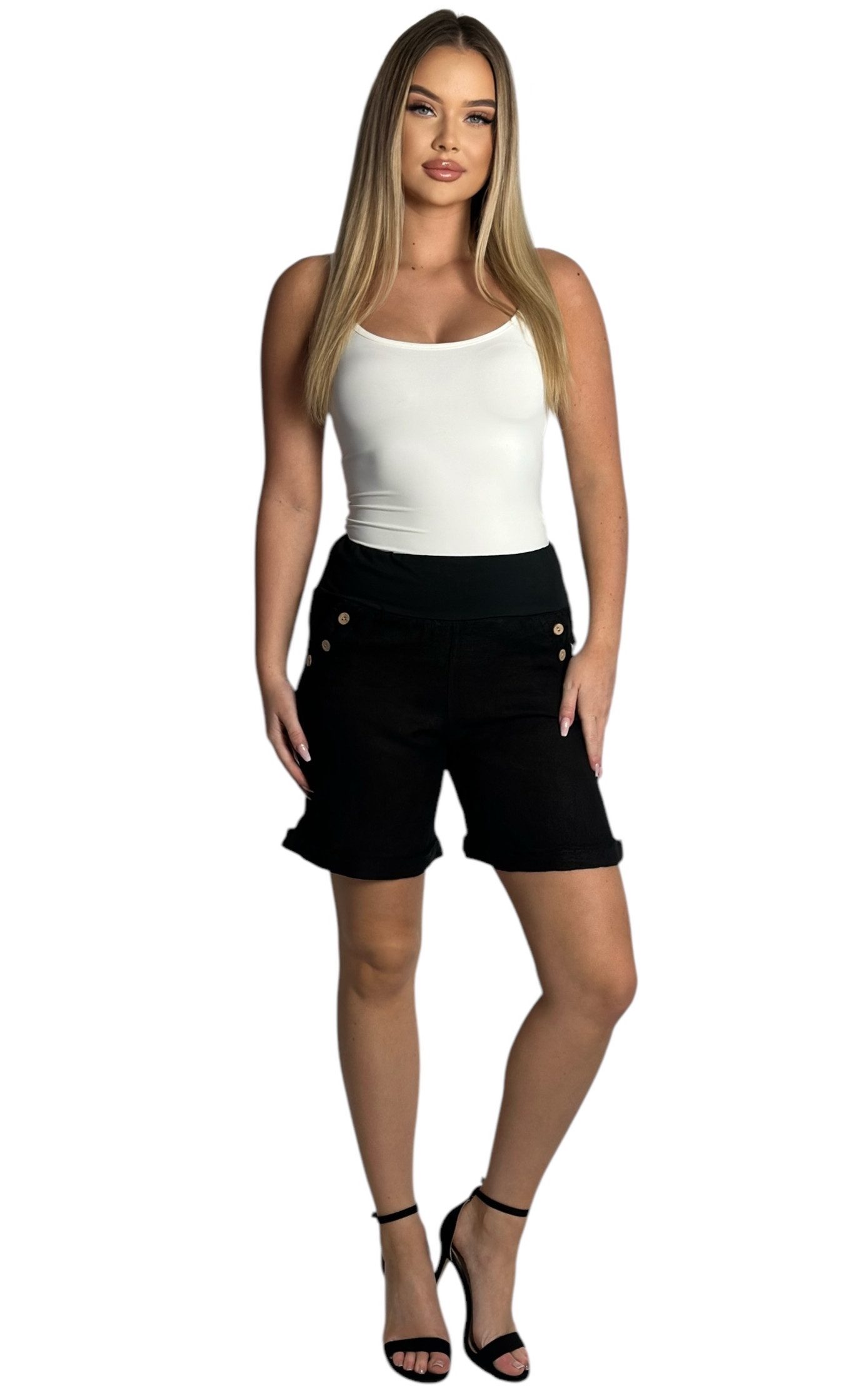 Mississhop Leinenhose 100 % Leinen Damen günstig online kaufen