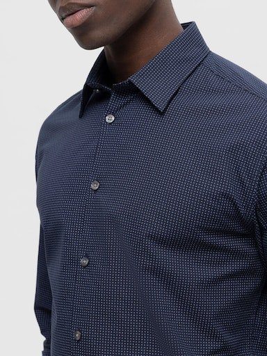 SELECTED HOMME Langarmhemd SLHSLIMSOHO-DETAIL SHIRT LS günstig online kaufen
